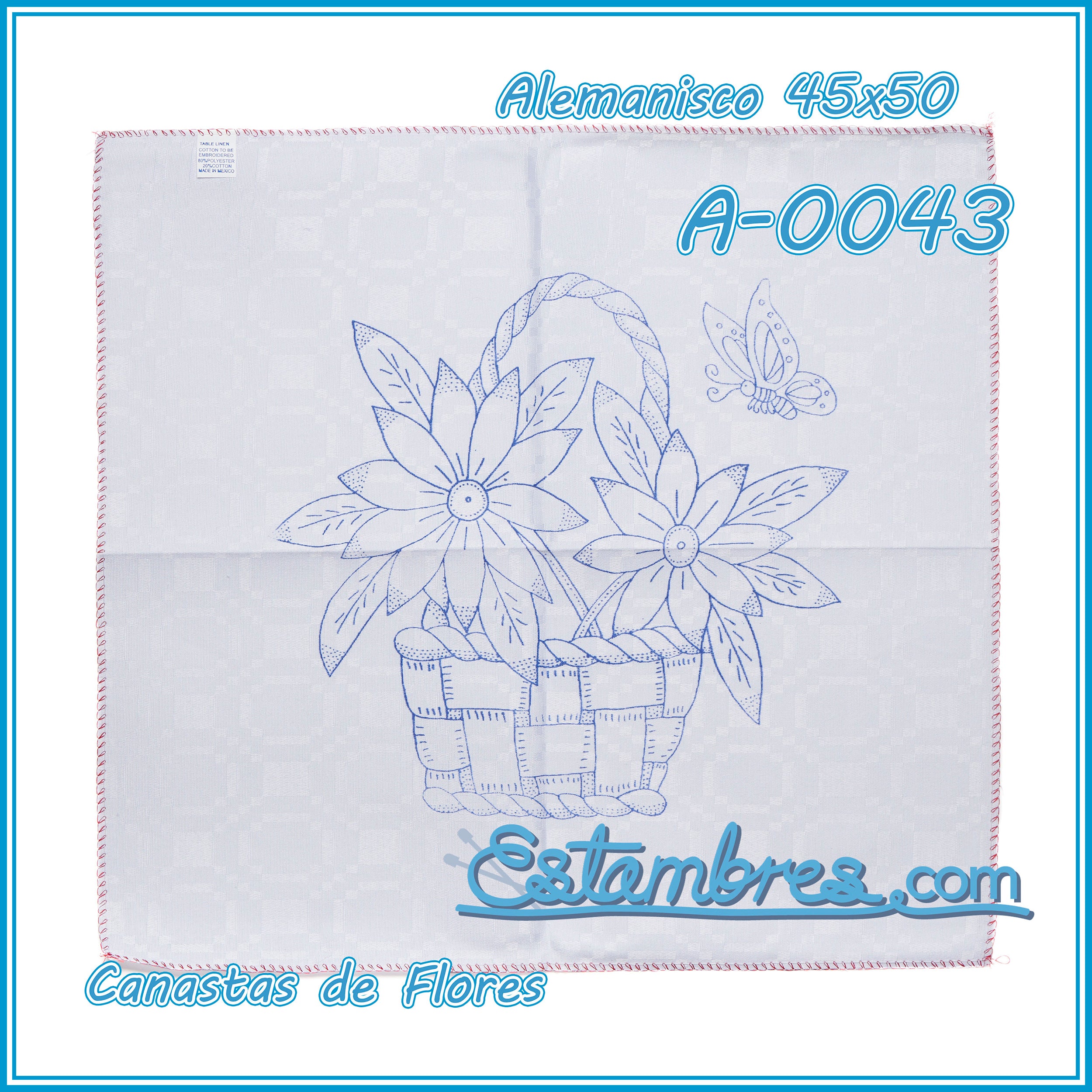 CANASTAS de FLORES - Alemanisco [45x50cm]
