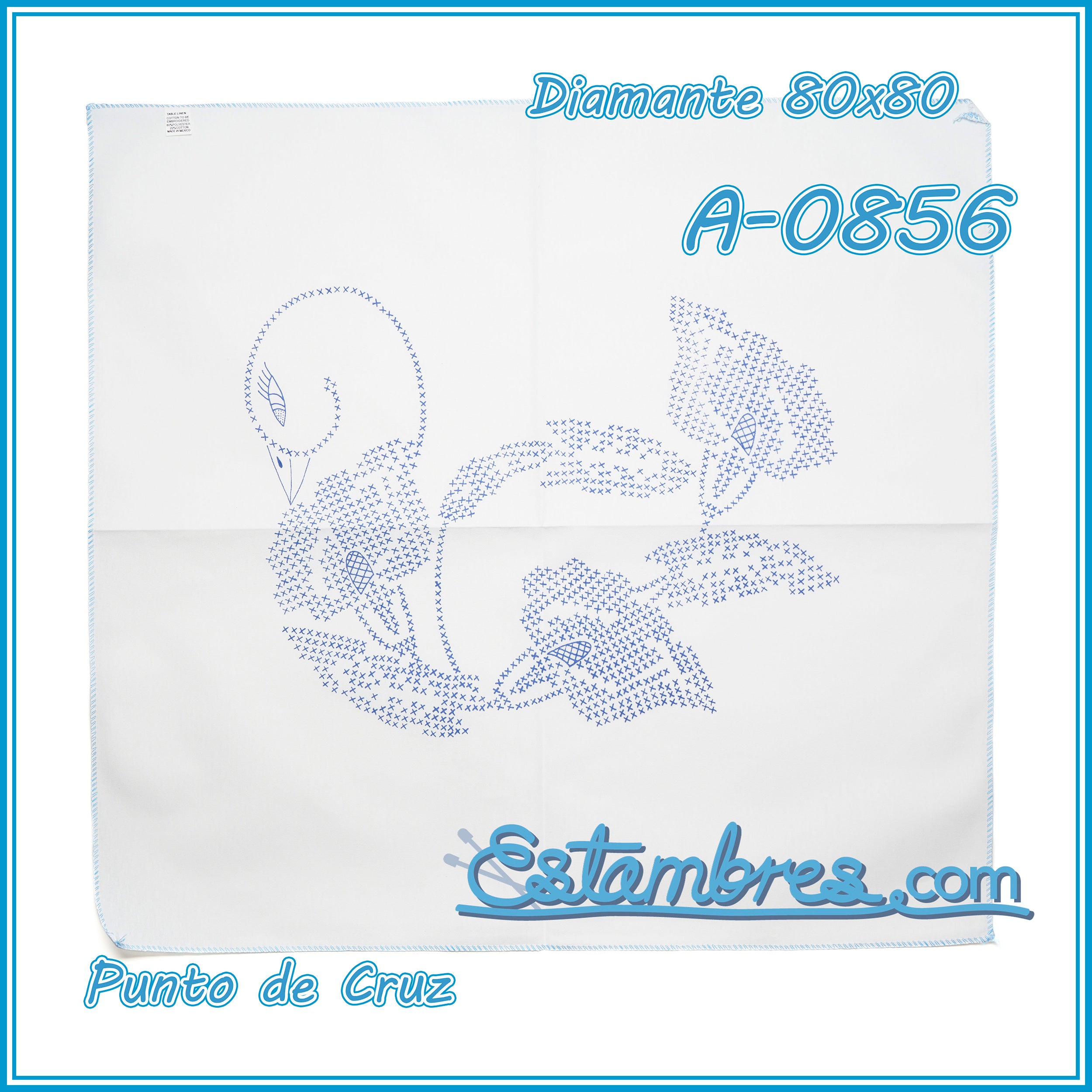 PUNTO de CRUZ - Diamante [80x80cm]