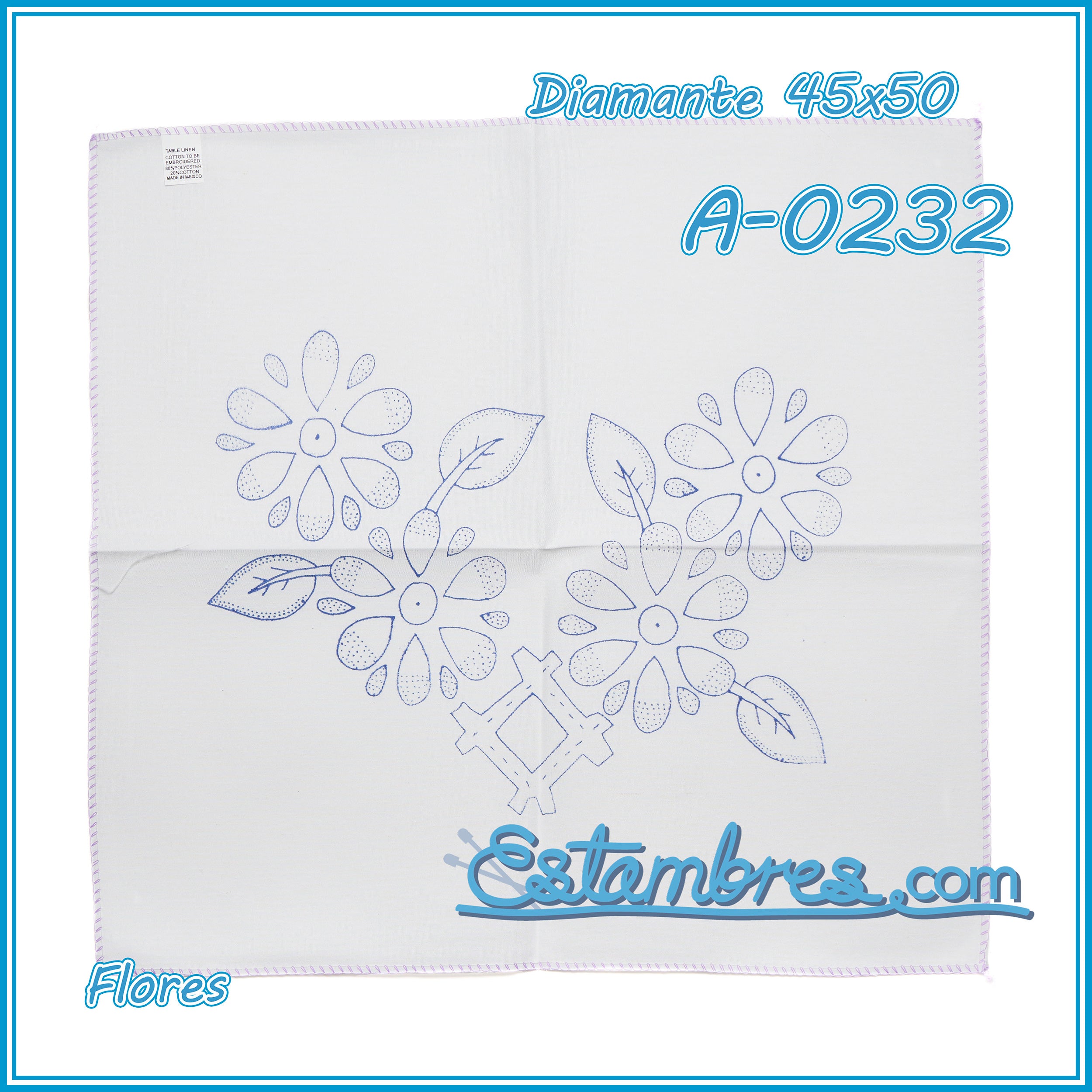 FLORES - Diamante [45x50cm]