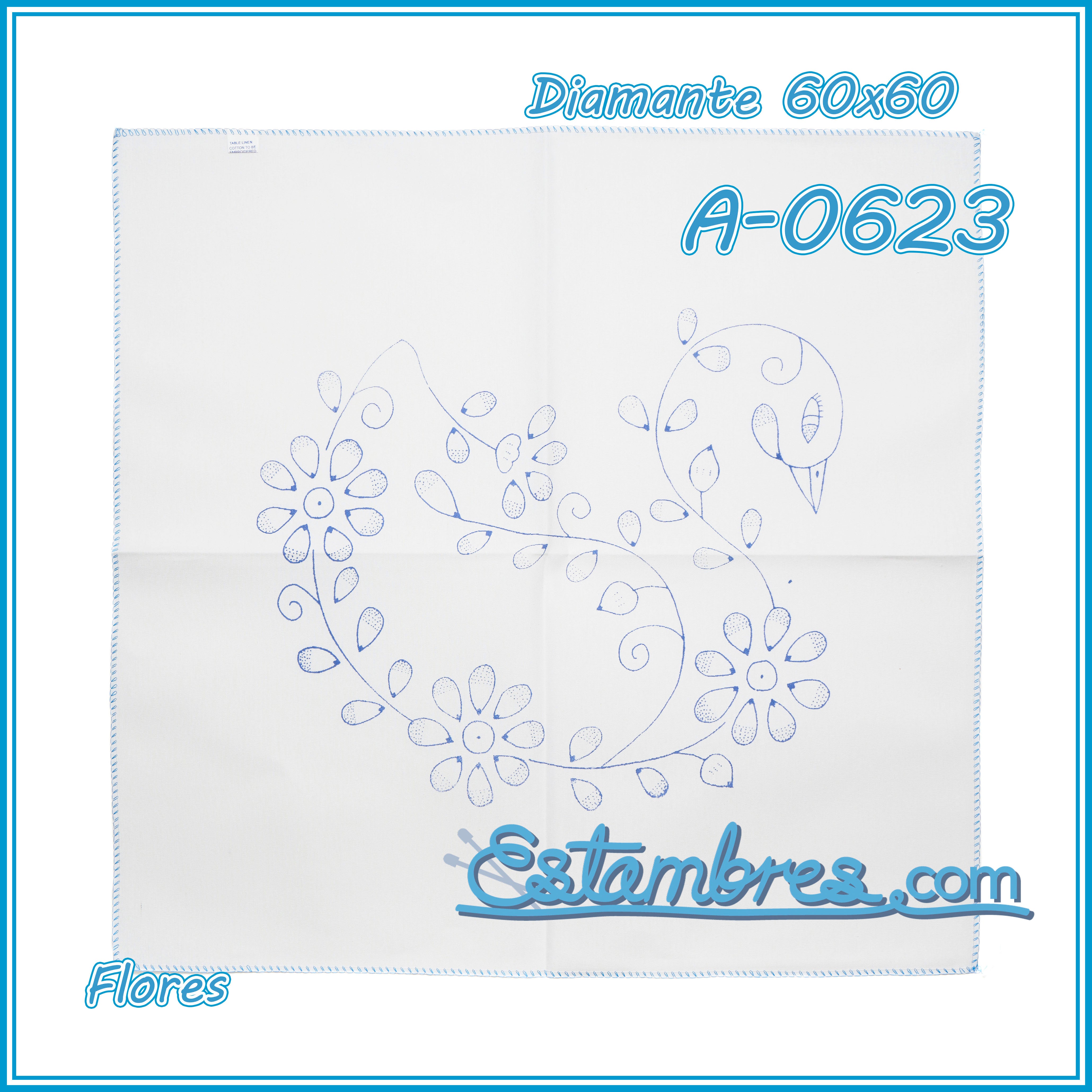 FLORES - Diamante [60x60cm]