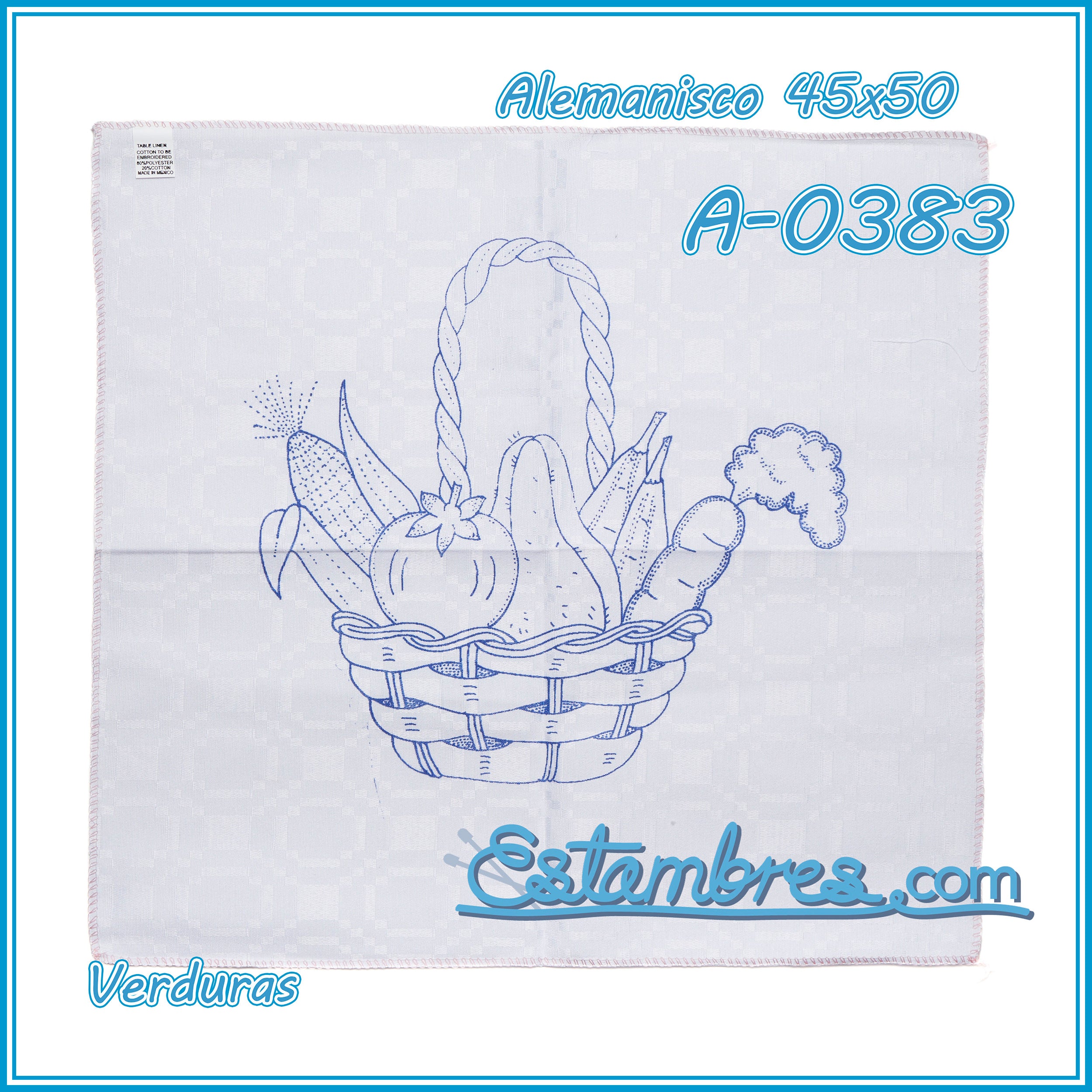 VERDURAS - Alemanisco [45x50cm]