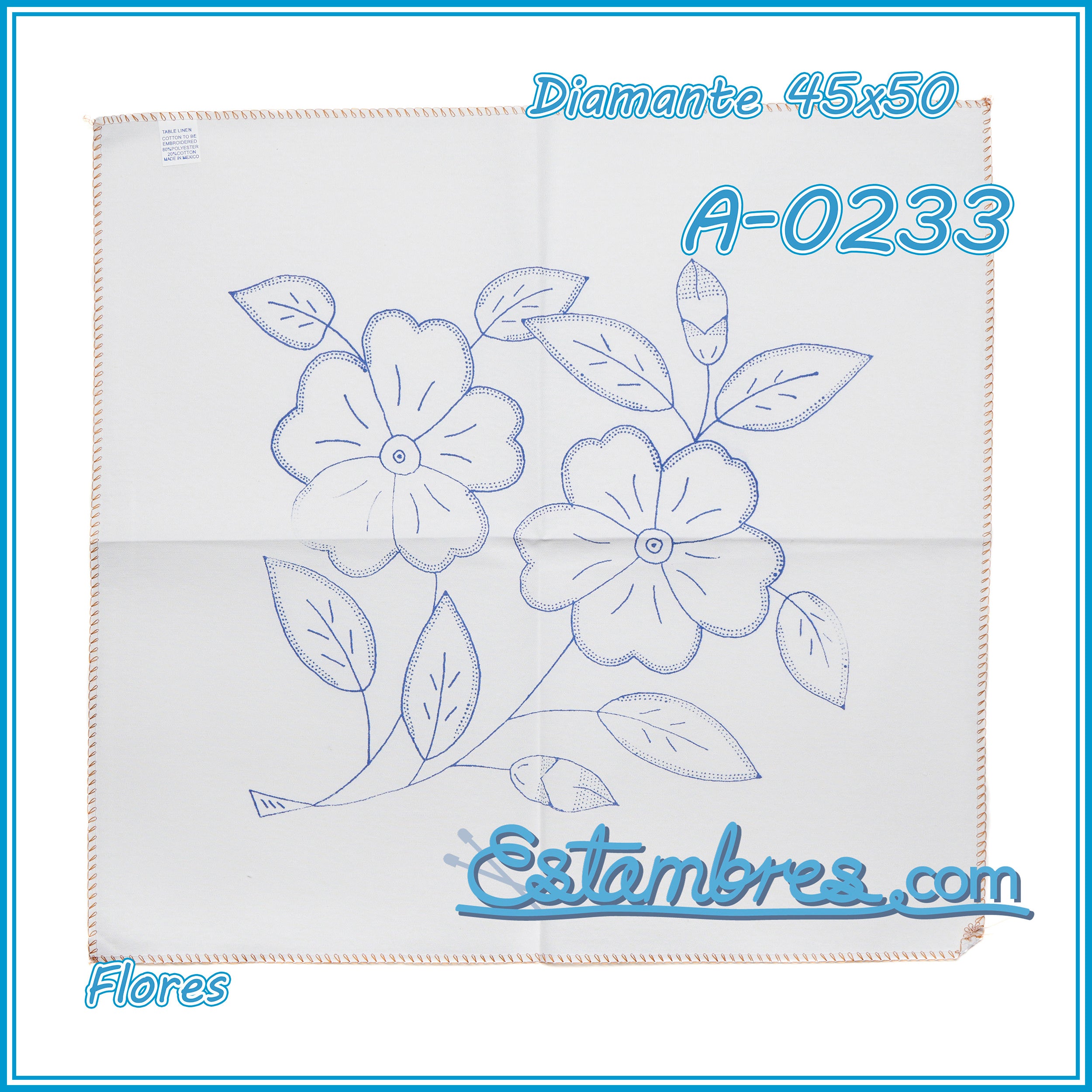FLORES - Diamante [45x50cm]