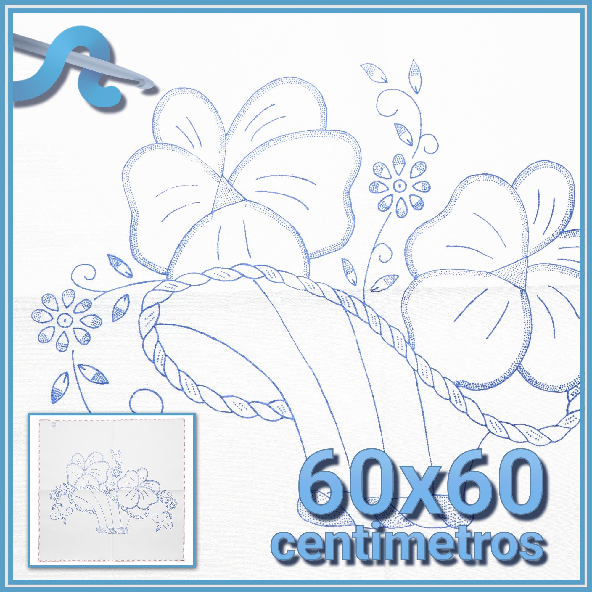FLORES - Diamante [60x60cm]
