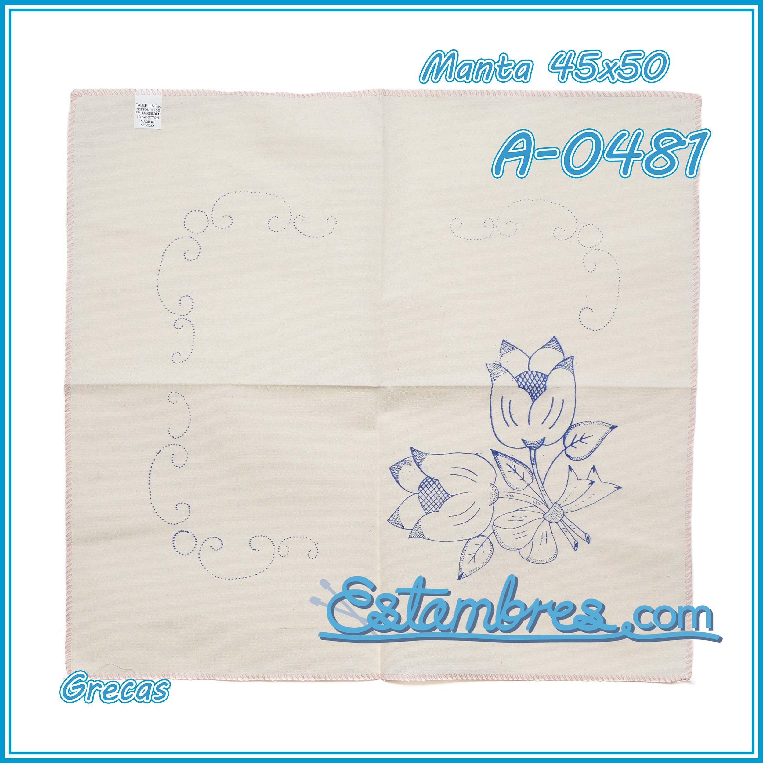 GRECAS - Manta [45x50cm]