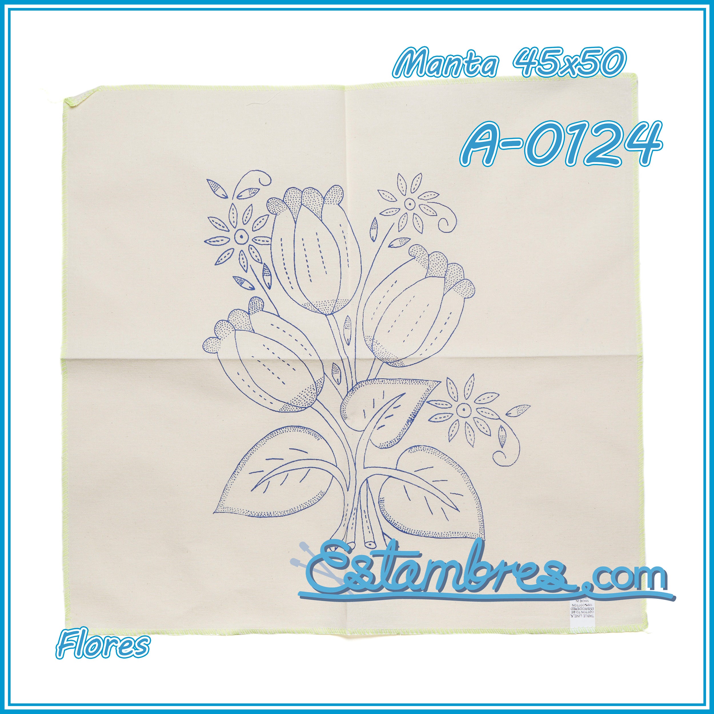 FLORES - Manta [45x50cm]