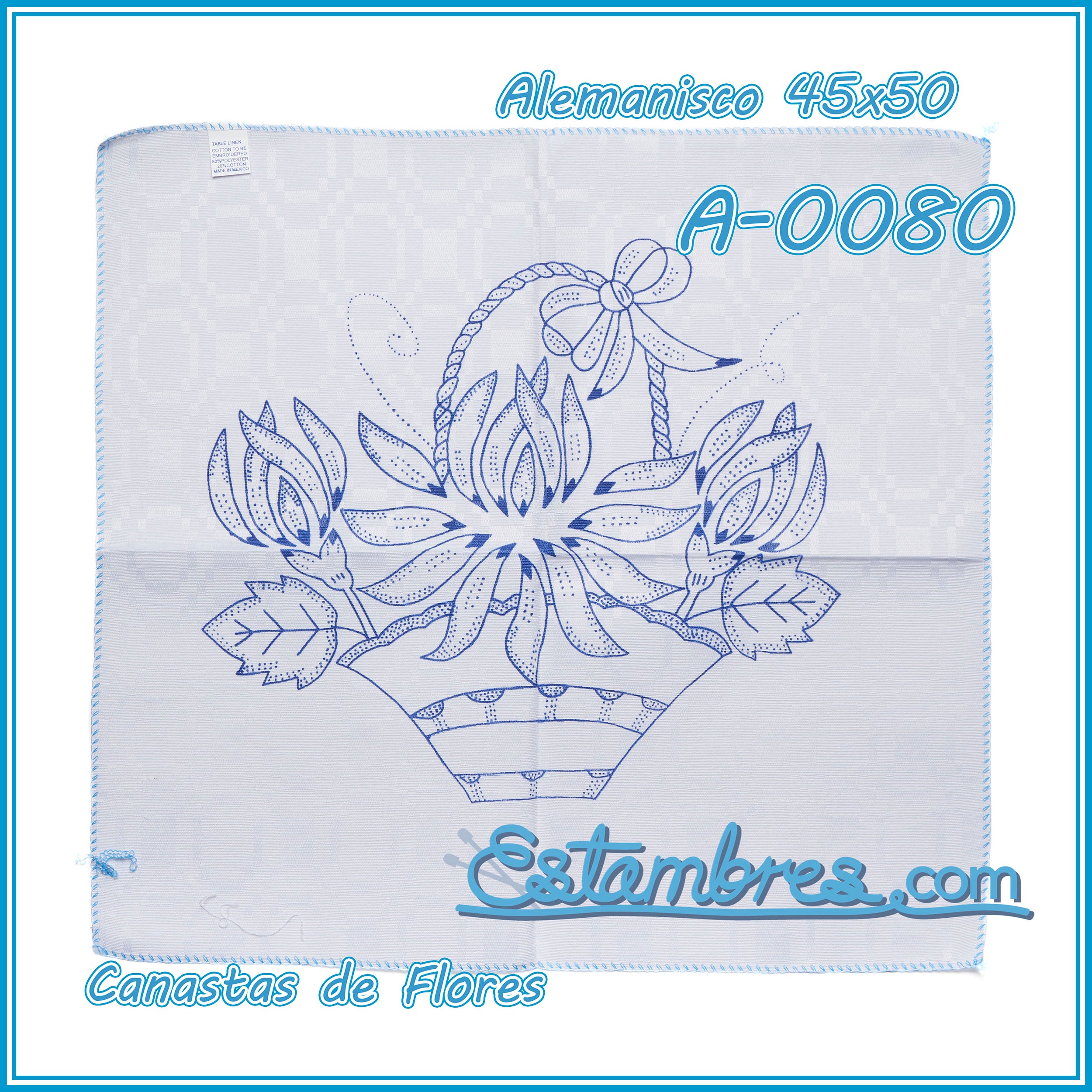 CANASTAS de FLORES - Alemanisco [45x50cm]
