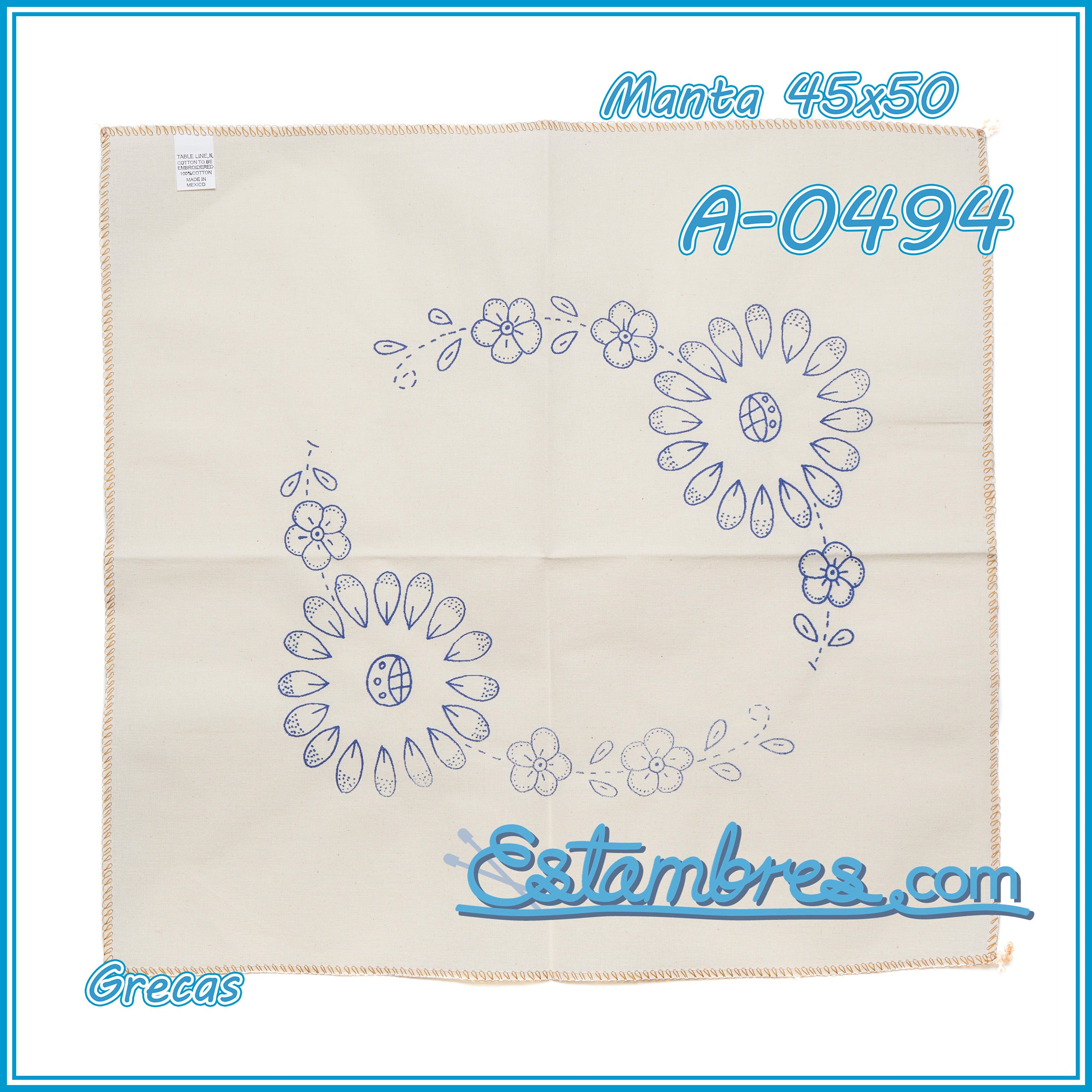 GRECAS - Manta [45x50cm]