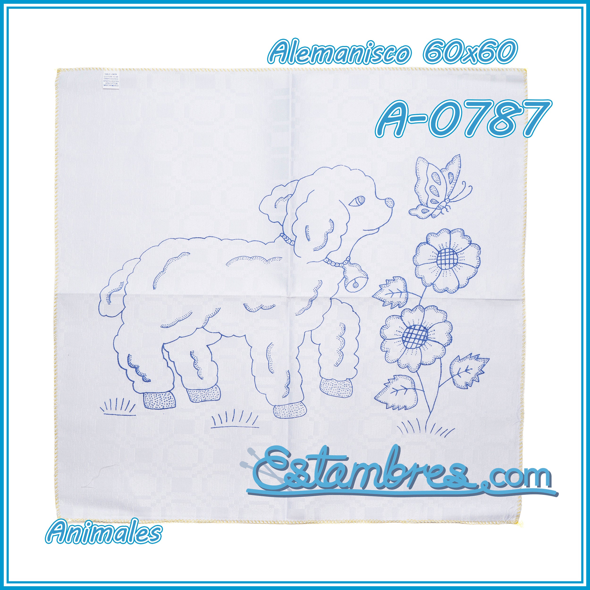 ANIMALES - Alemanisco [60x60cm]