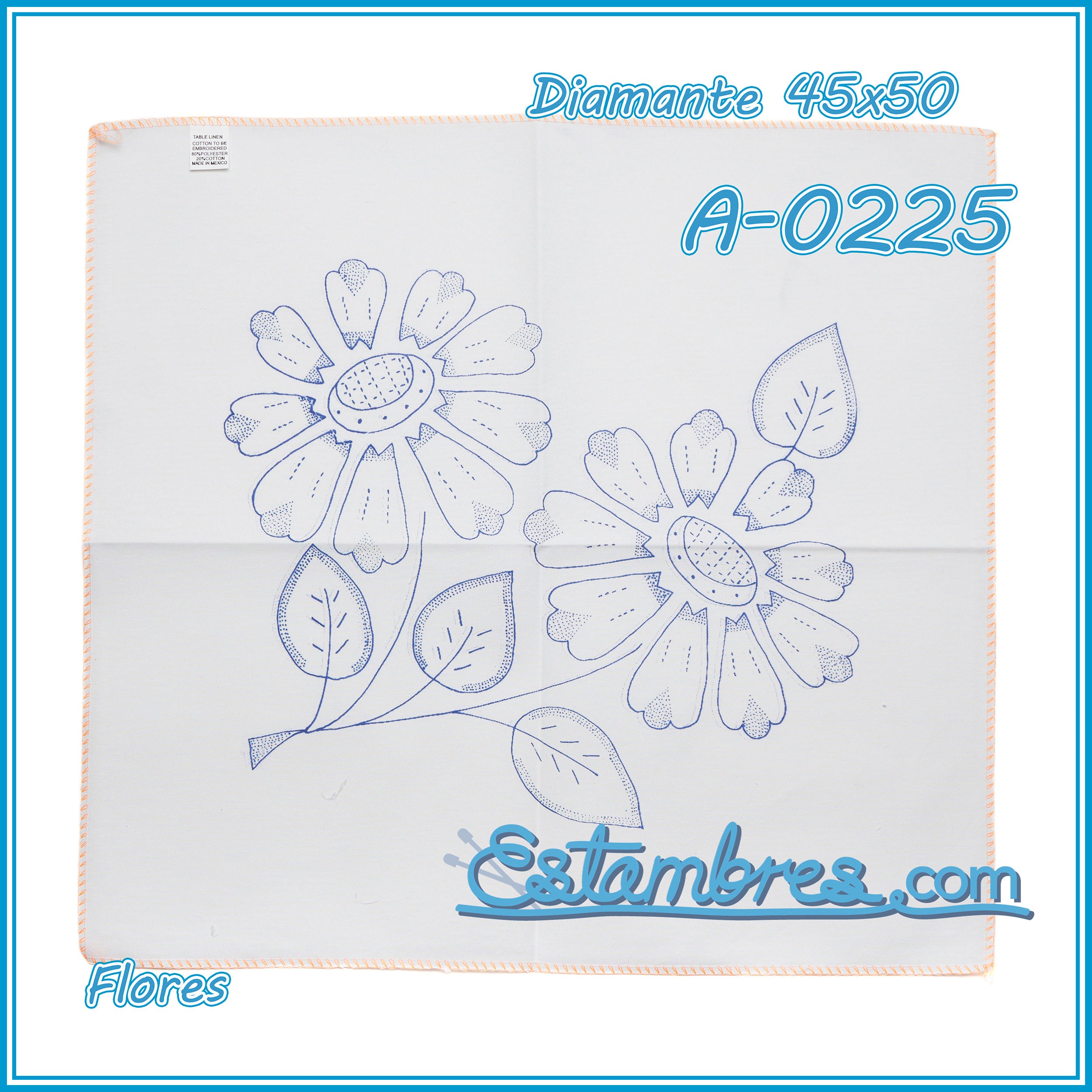 FLORES - Diamante [45x50cm]