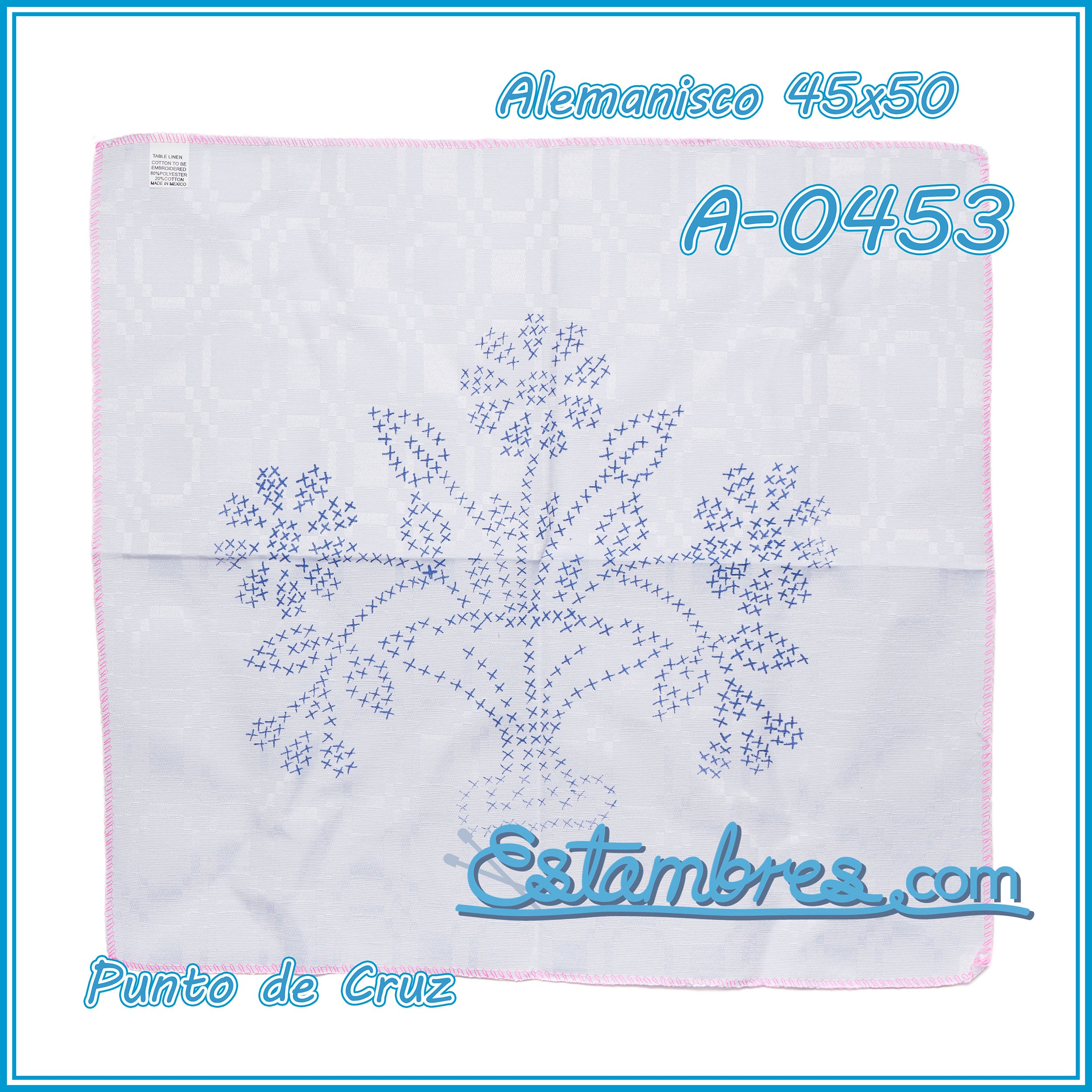 PUNTO de CRUZ - Alemanisco [45x50cm]