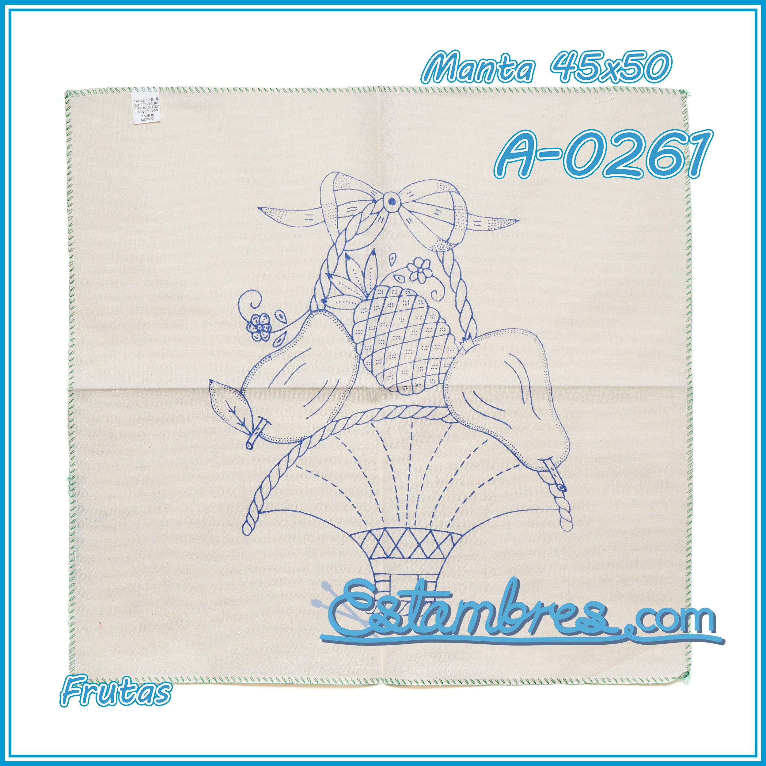 FRUTAS - Manta [45x50cm]