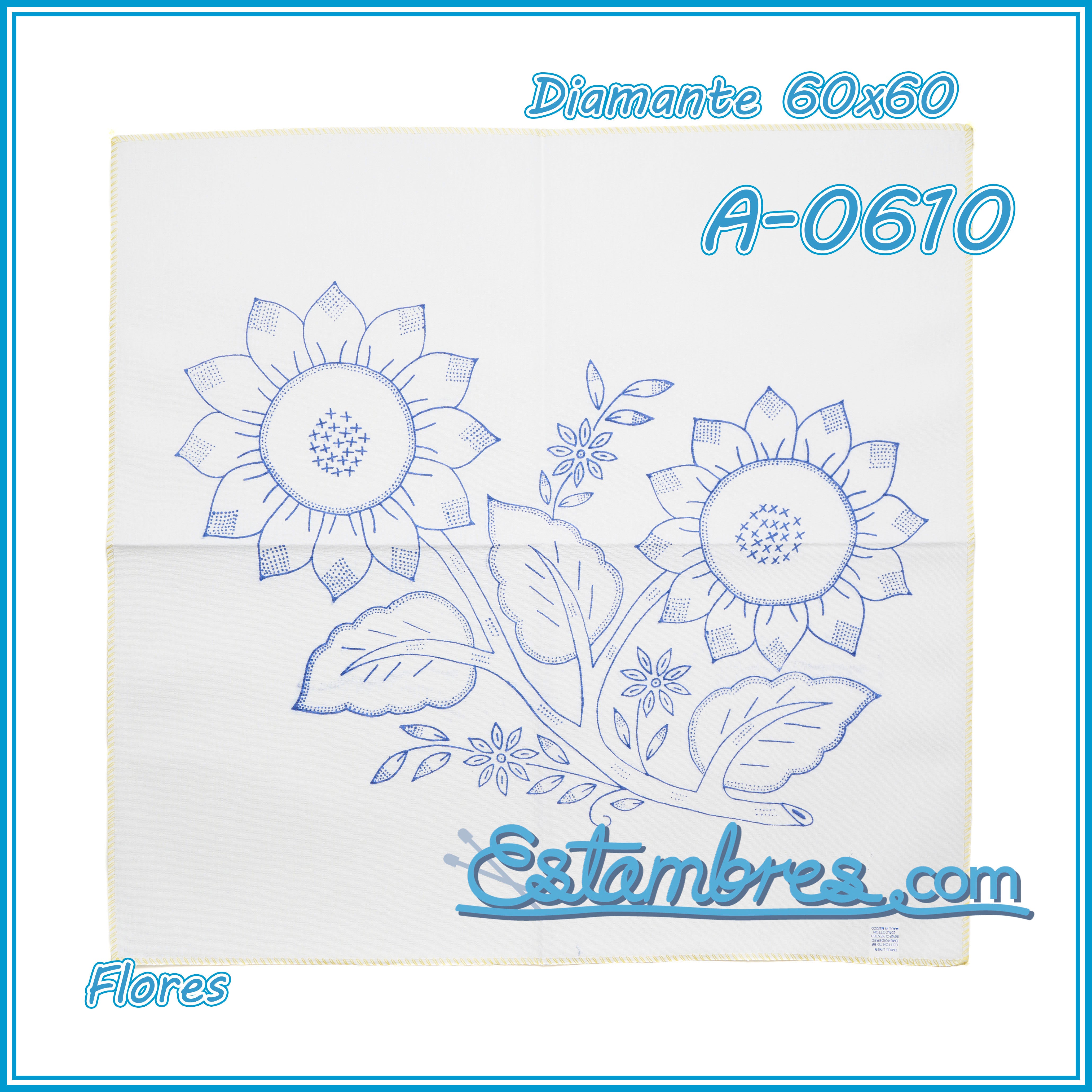 FLORES - Diamante [60x60cm]