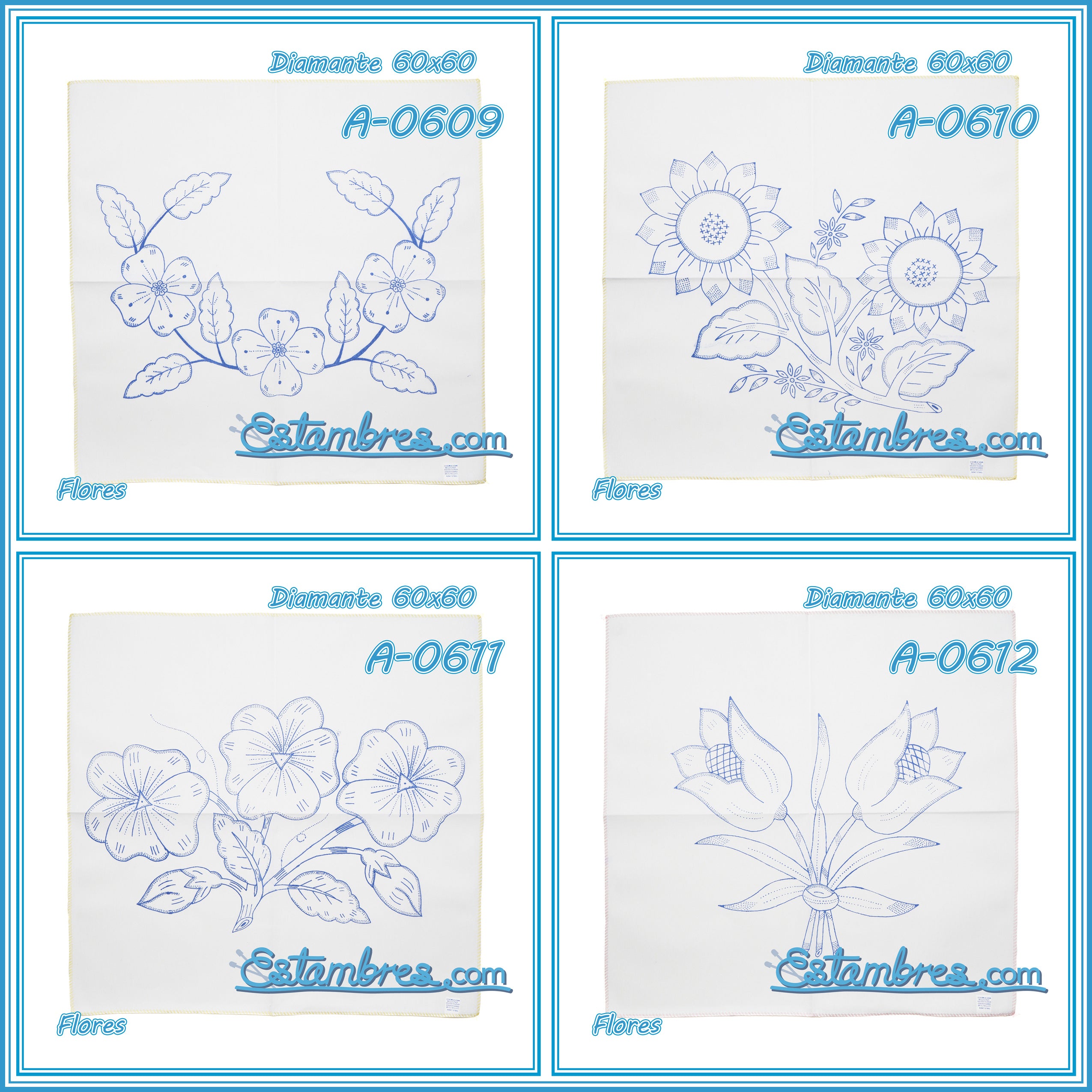 FLORES - Diamante [60x60cm]