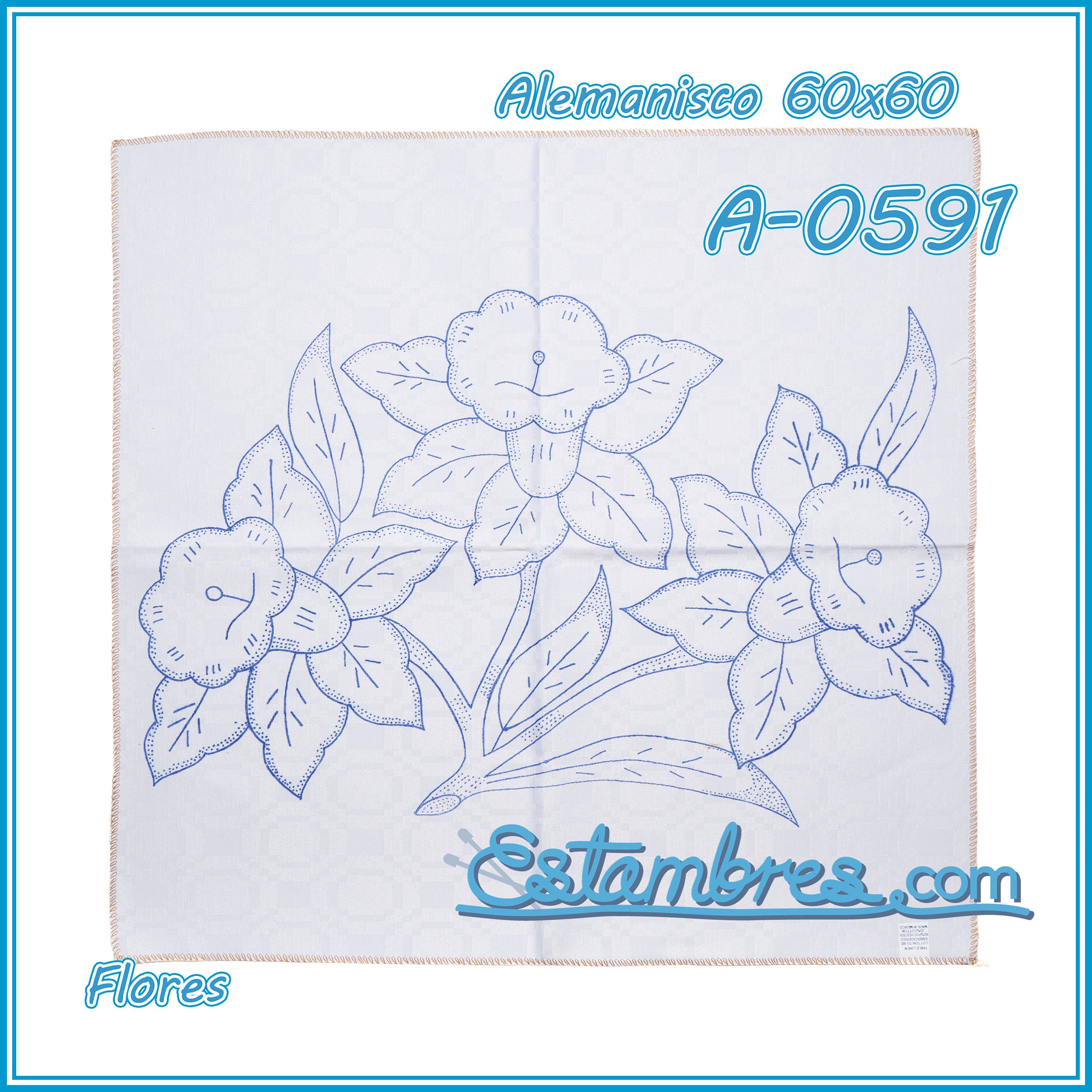 FLORES - Alemanisco [60x60cm]