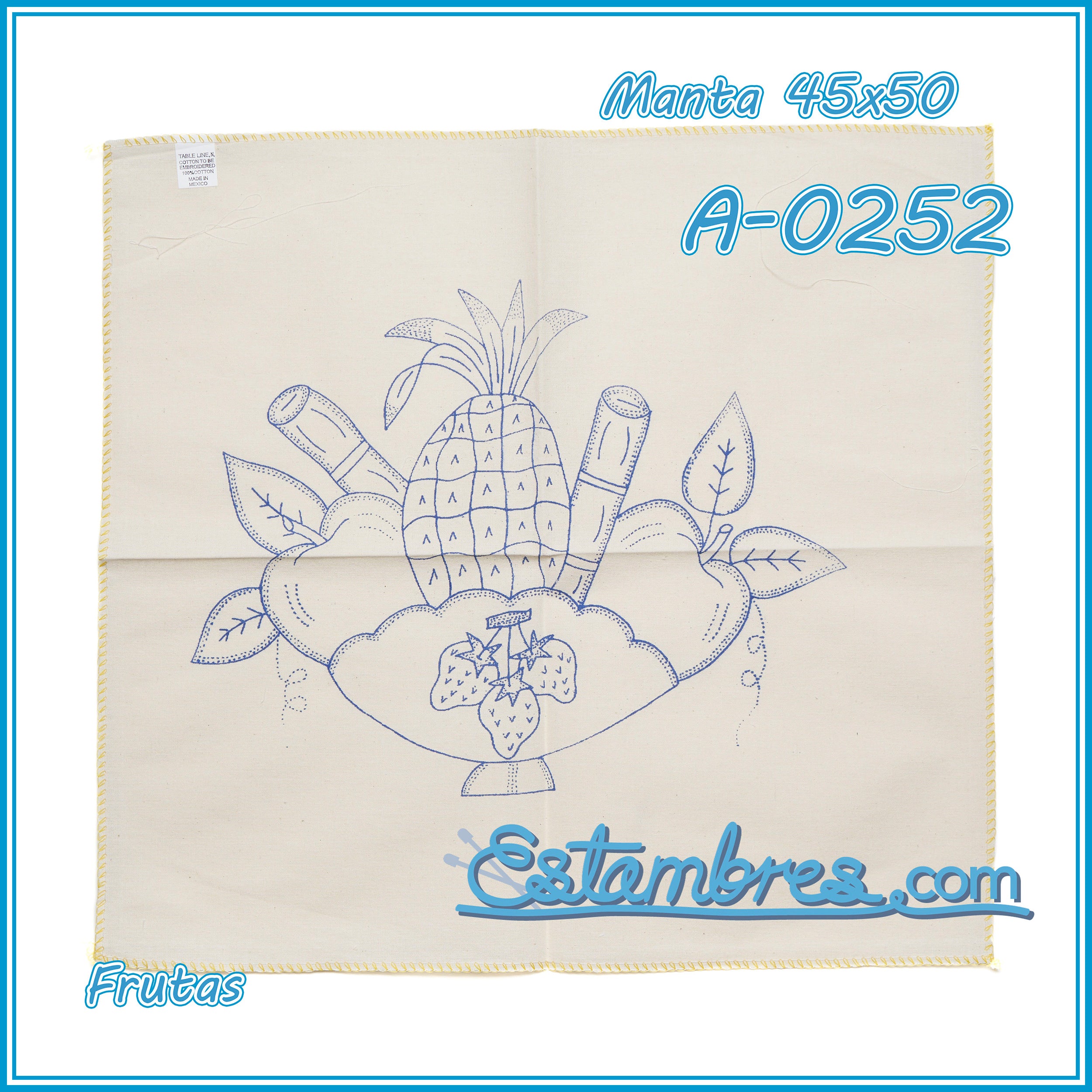 FRUTAS - Manta [45x50cm]