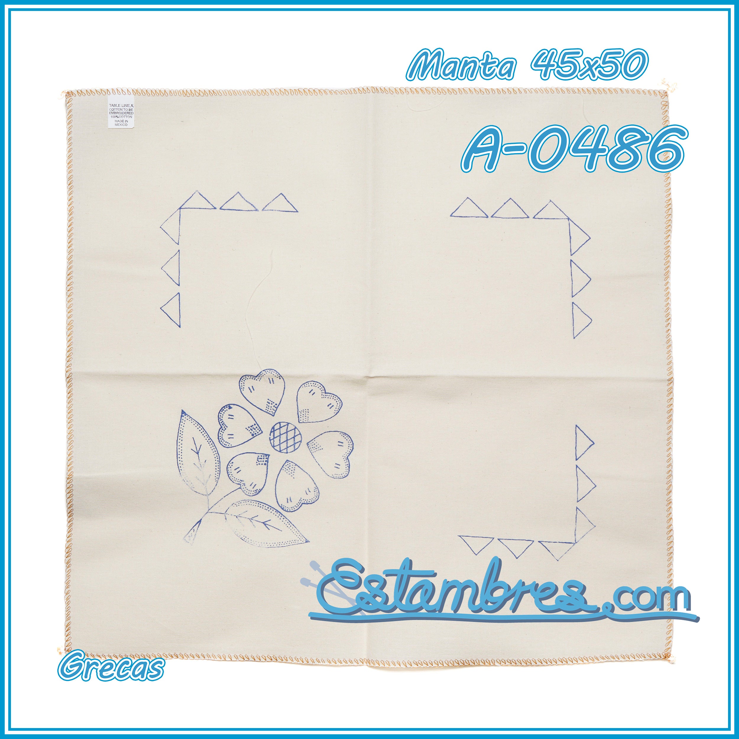 GRECAS - Manta [45x50cm]