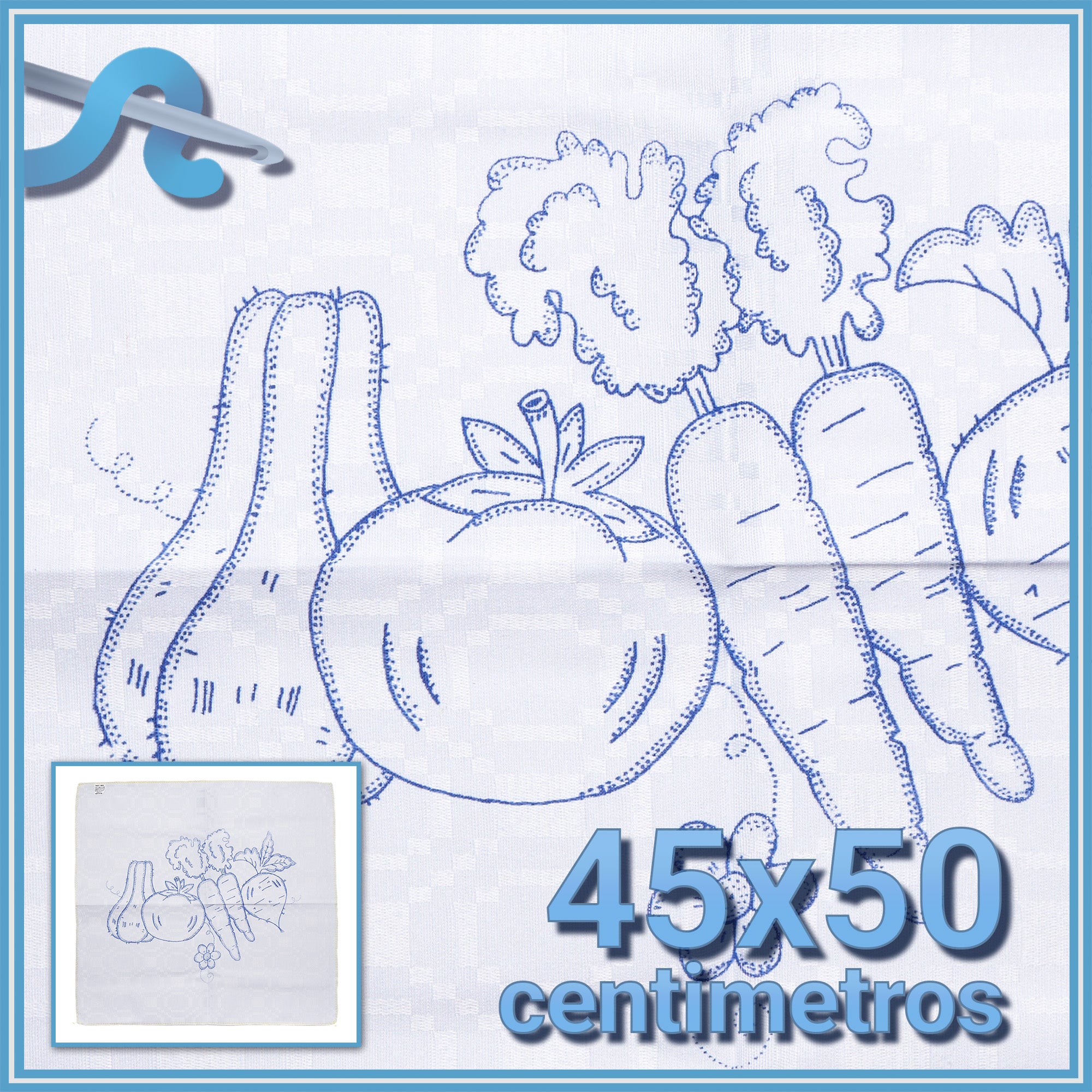 VERDURAS - Alemanisco [45x50cm]