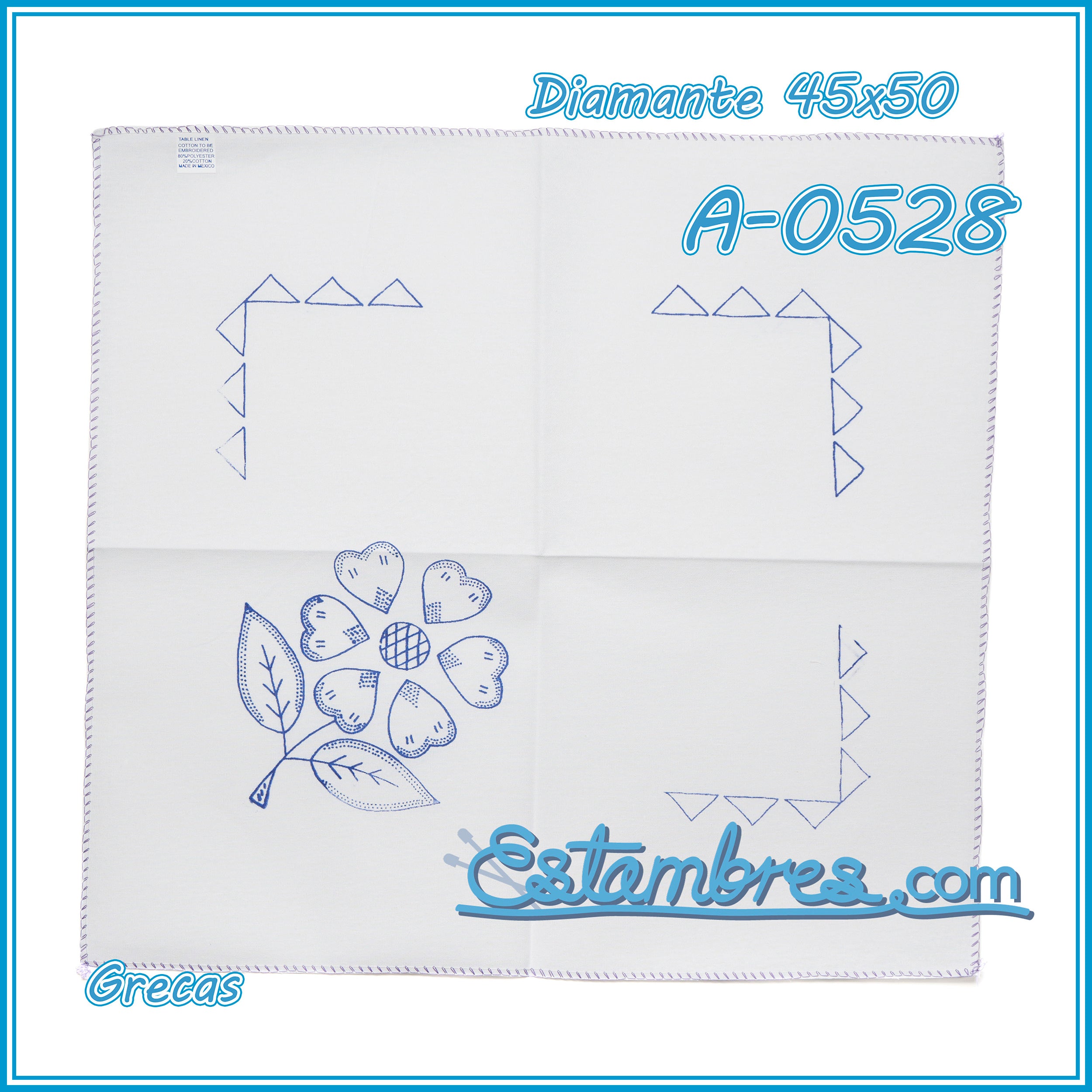 GRECAS - Diamante [45x50cm]