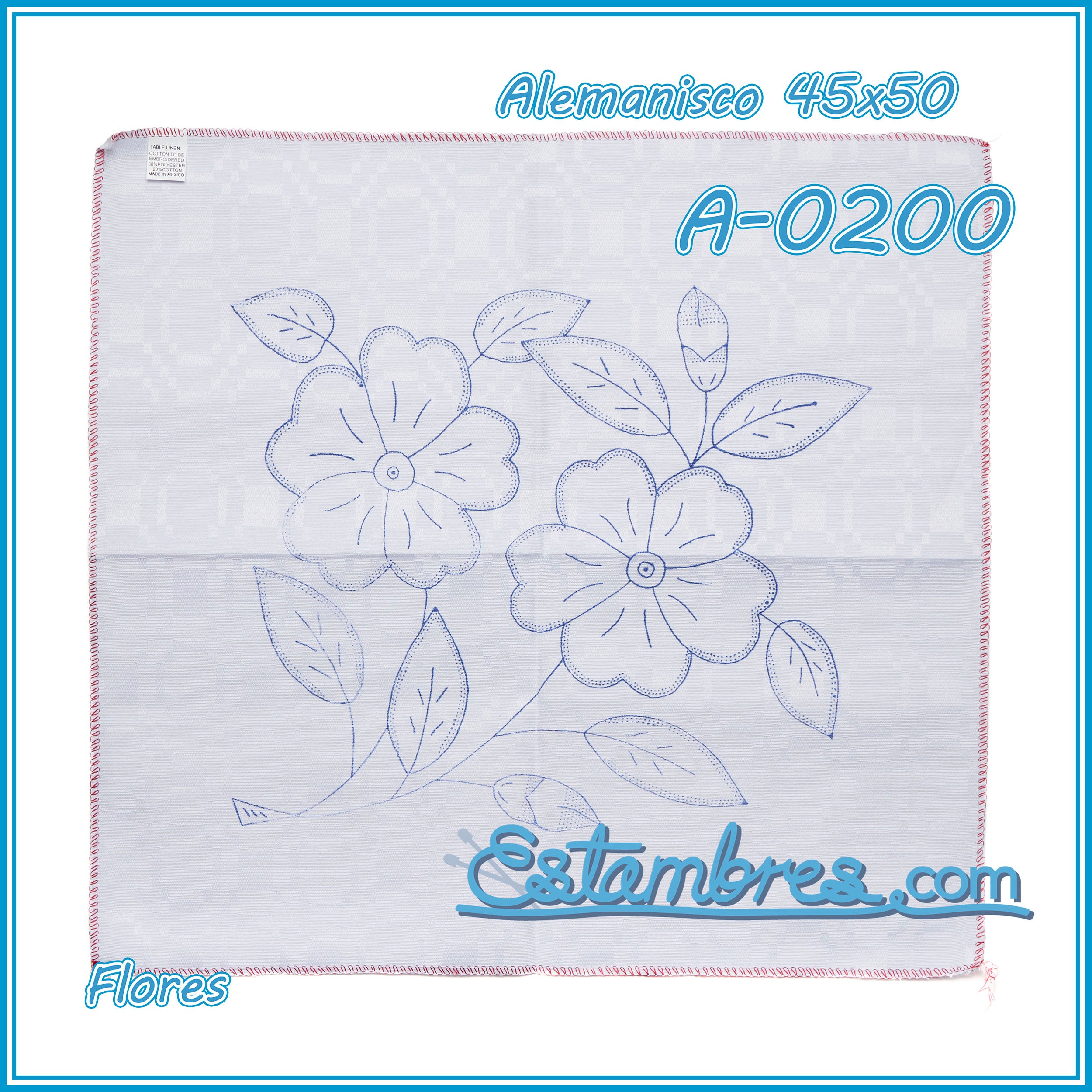 FLORES - Alemanisco [45x50cm]