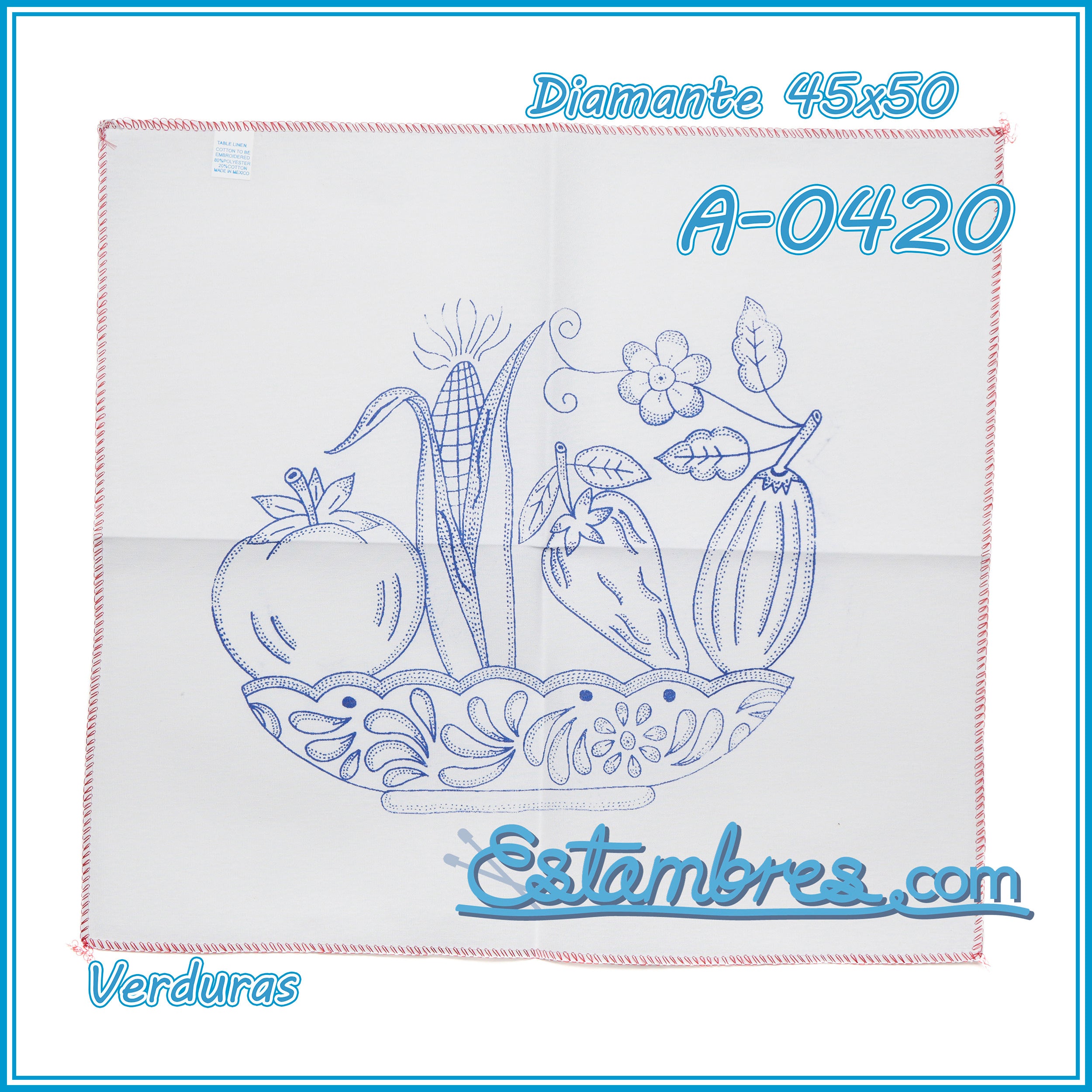 VERDURAS - Diamante [45x50cm]