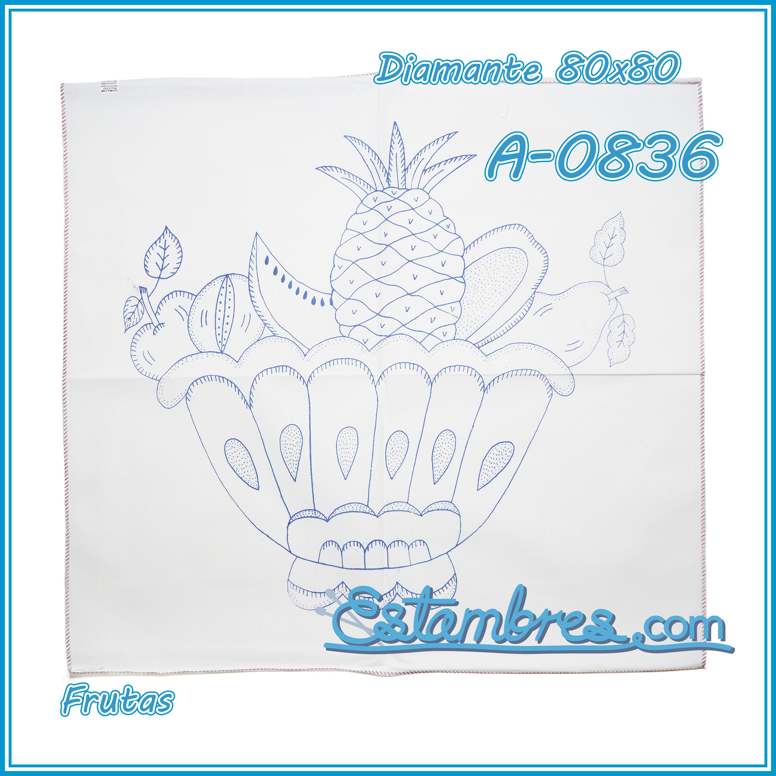 FRUTAS - Diamante [80x80cm]