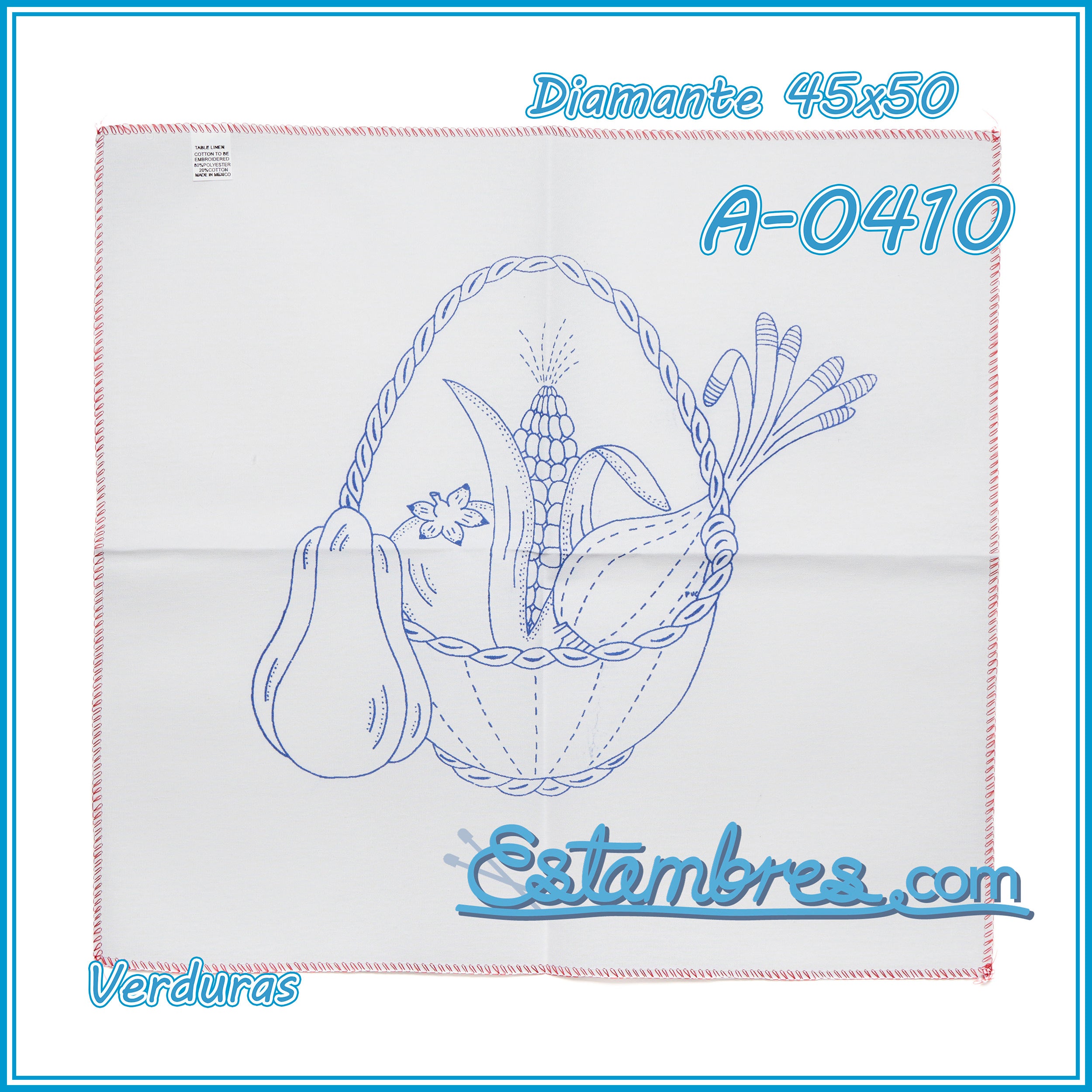 VERDURAS - Diamante [45x50cm]