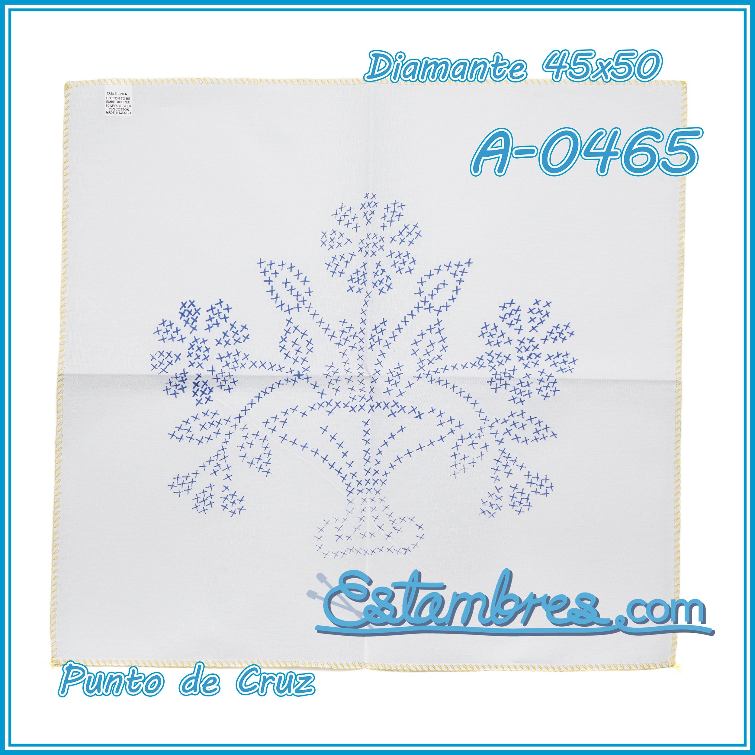 PUNTO de CRUZ - Diamante [45x50cm]