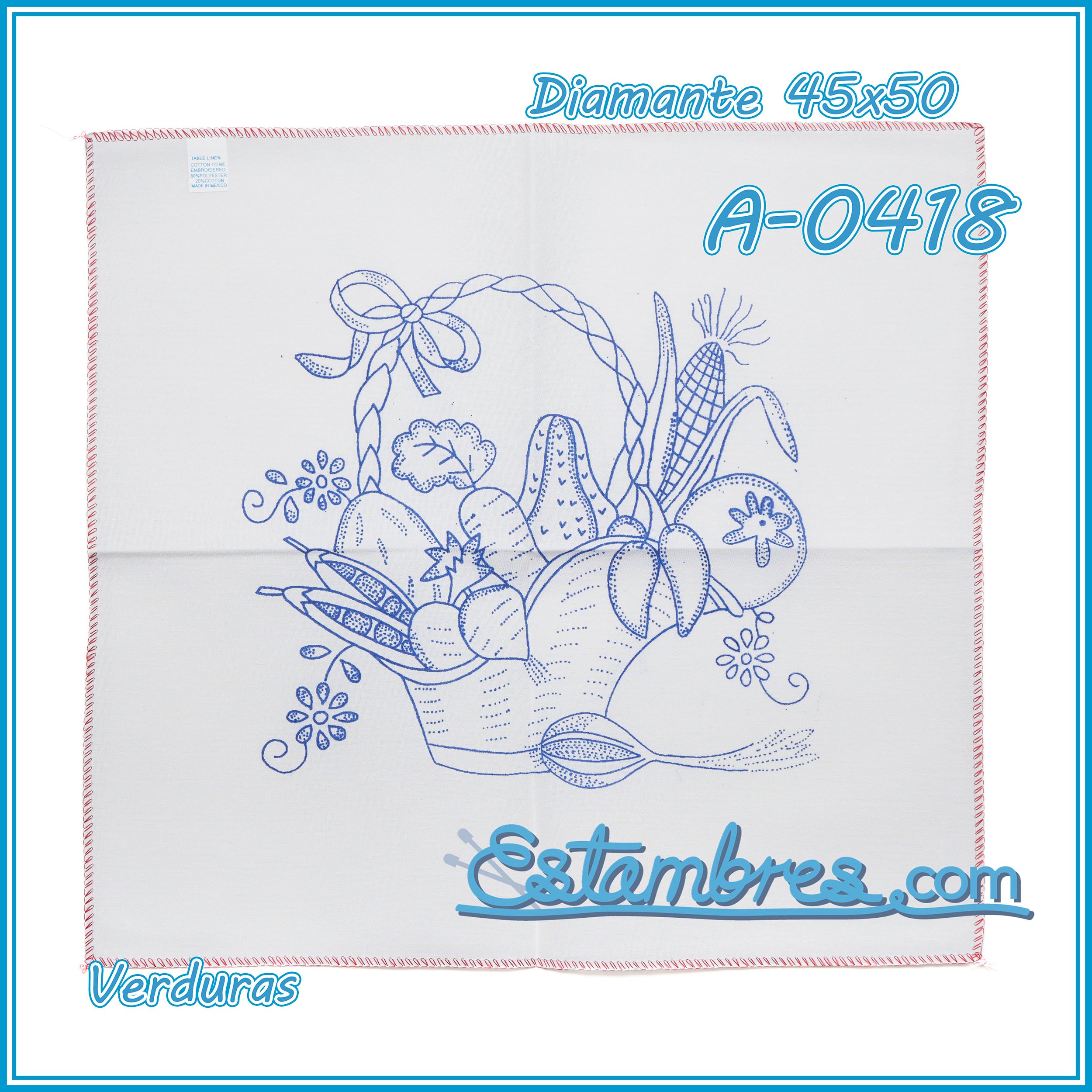 VERDURAS - Diamante [45x50cm]