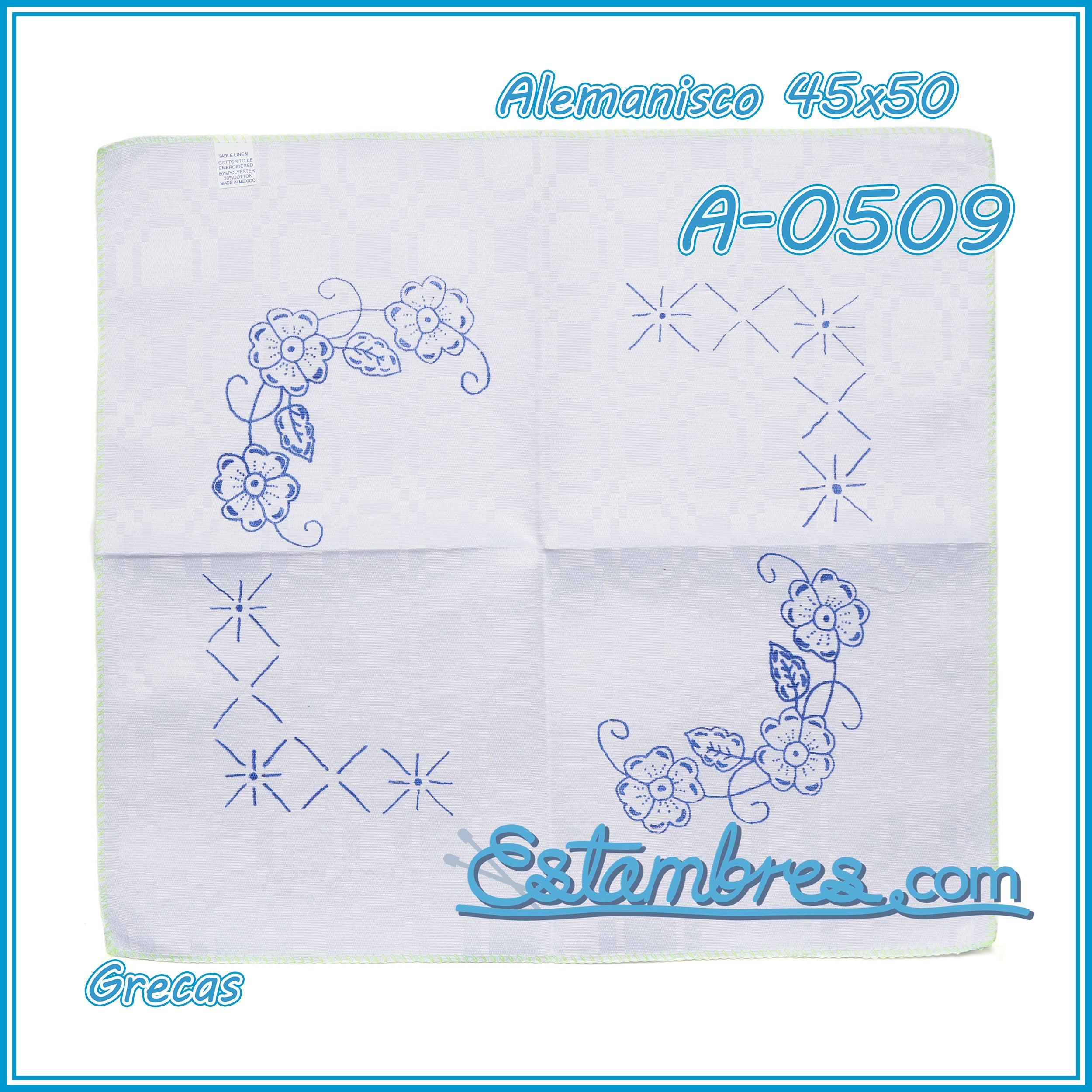 GRECAS - Alemanisco [45x50cm]