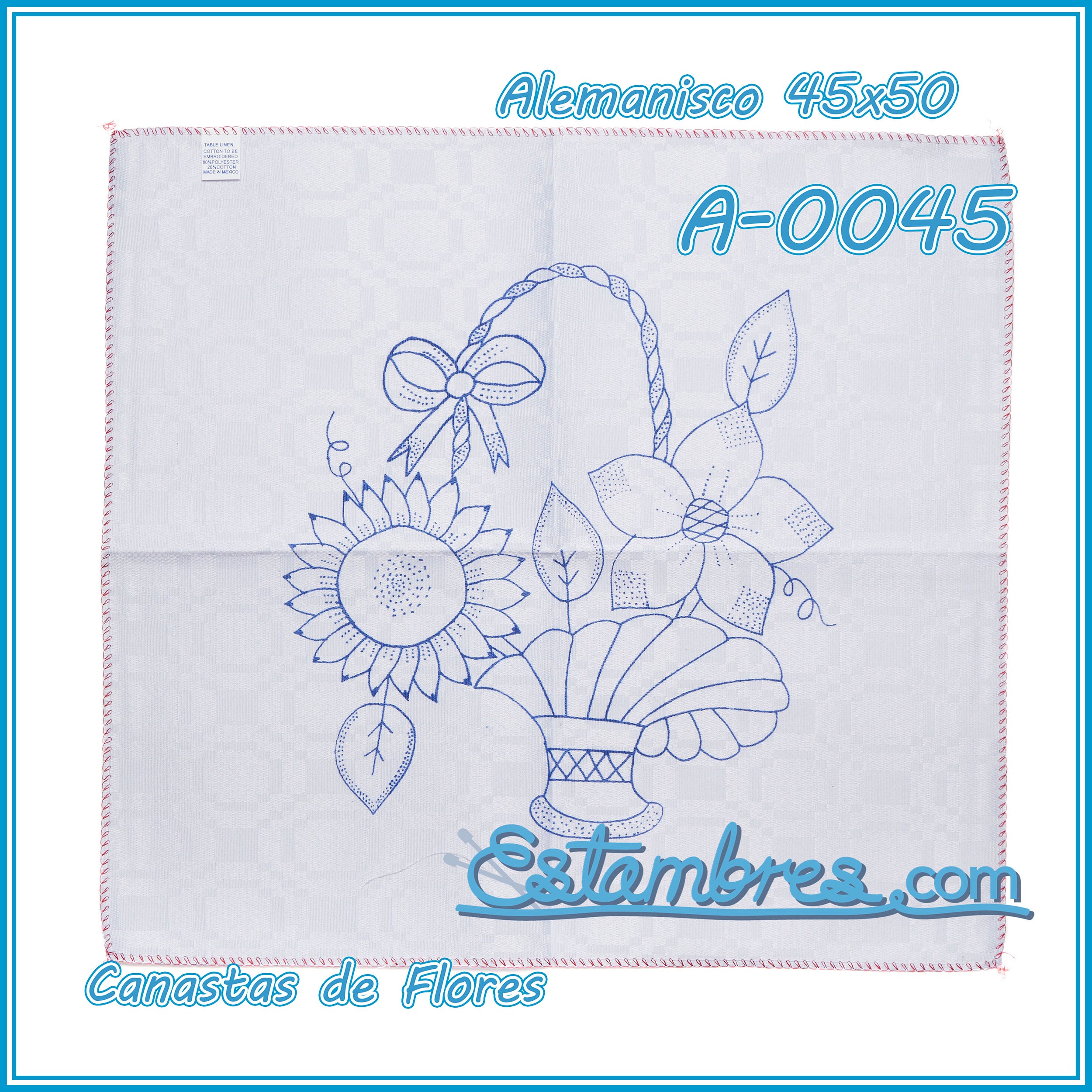 CANASTAS de FLORES - Alemanisco [45x50cm]