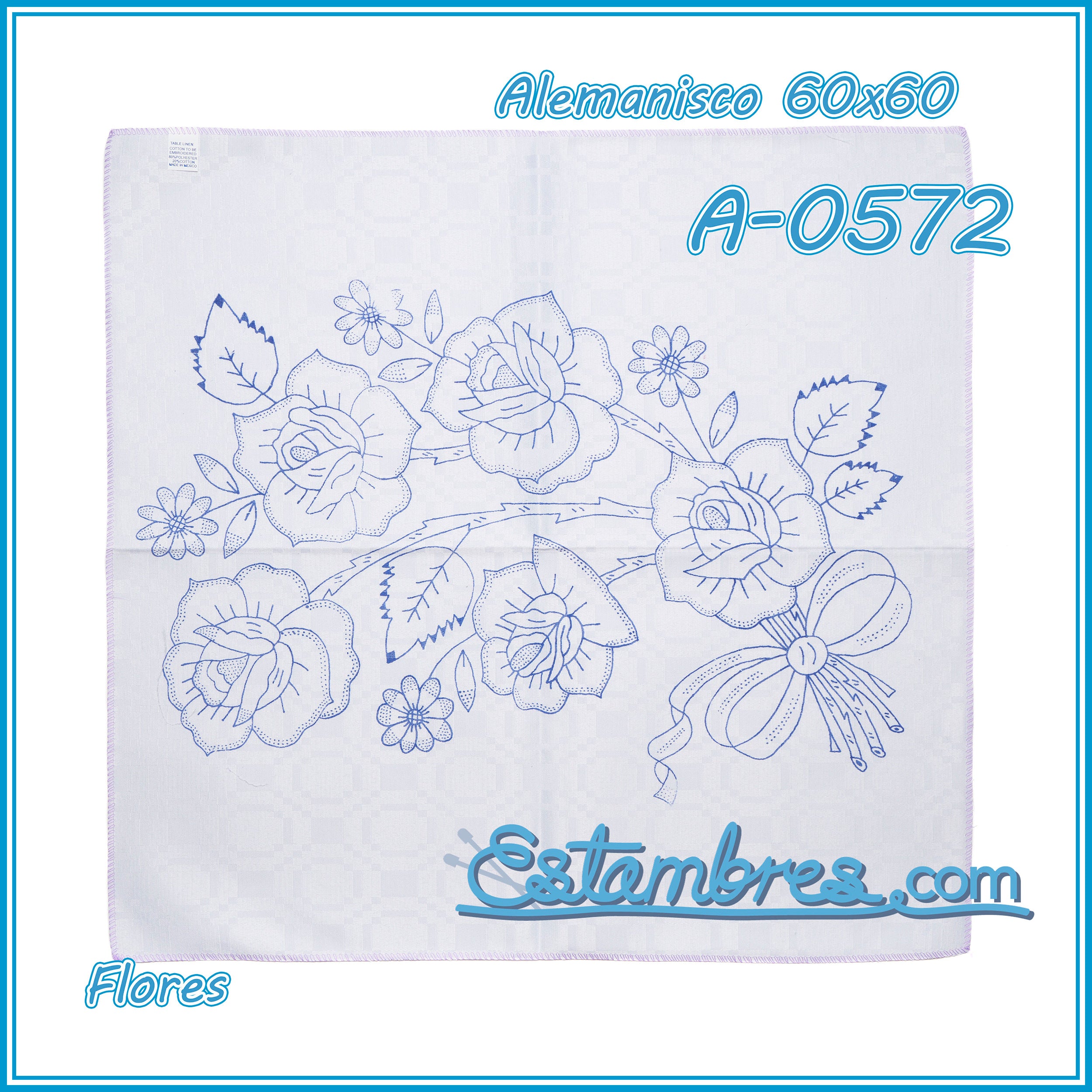 FLORES - Alemanisco [60x60cm]