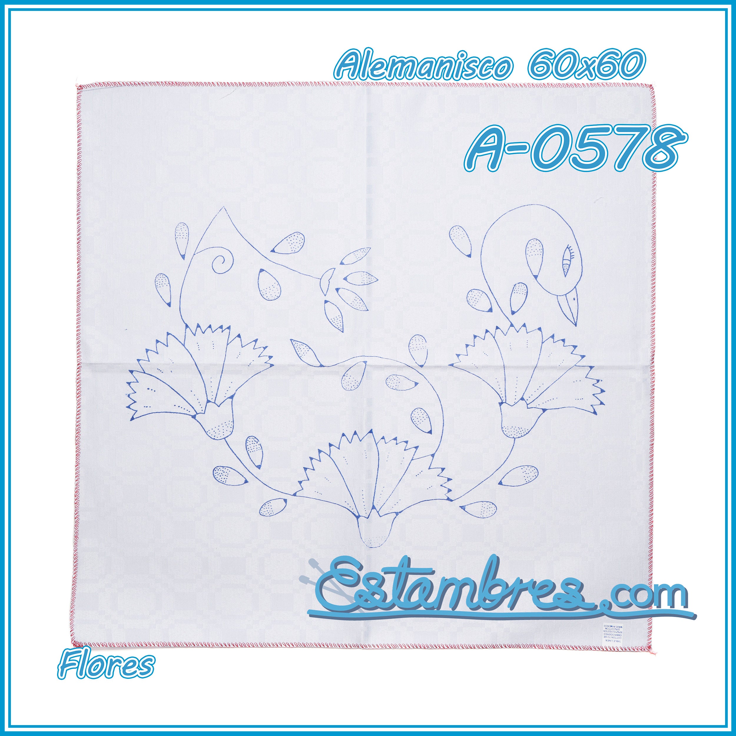 FLORES - Alemanisco [60x60cm]