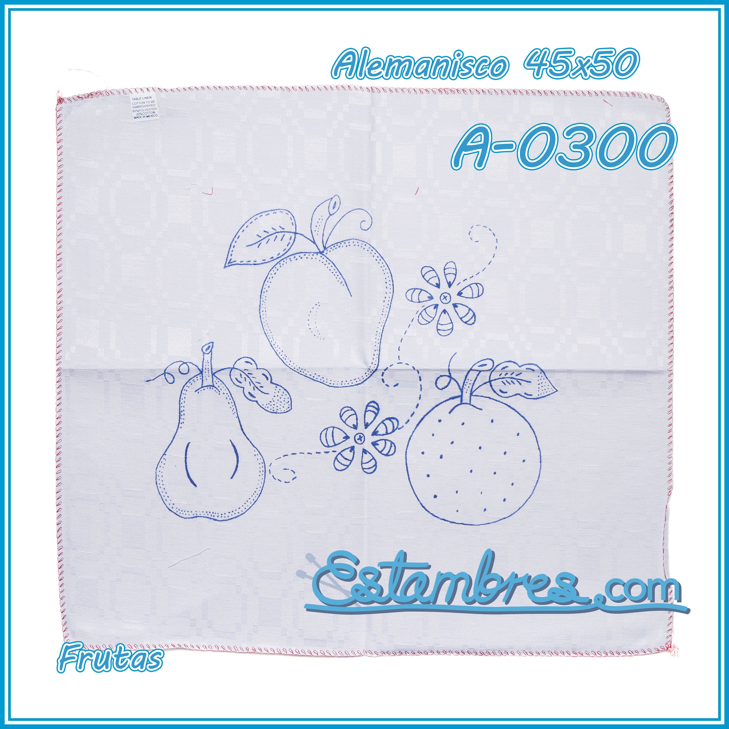 FRUTAS - Alemanisco [45x50cm]
