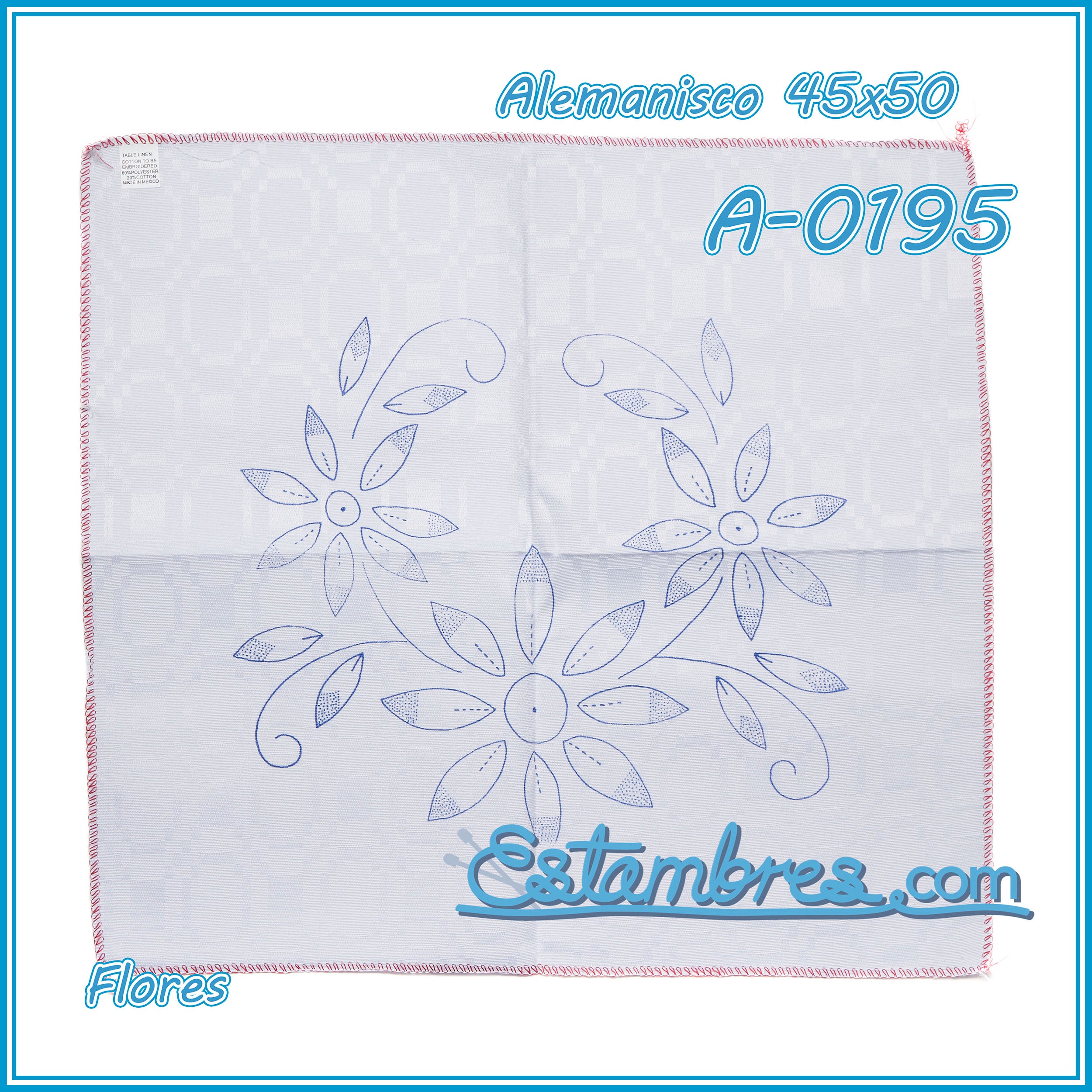 FLORES - Alemanisco [45x50cm]