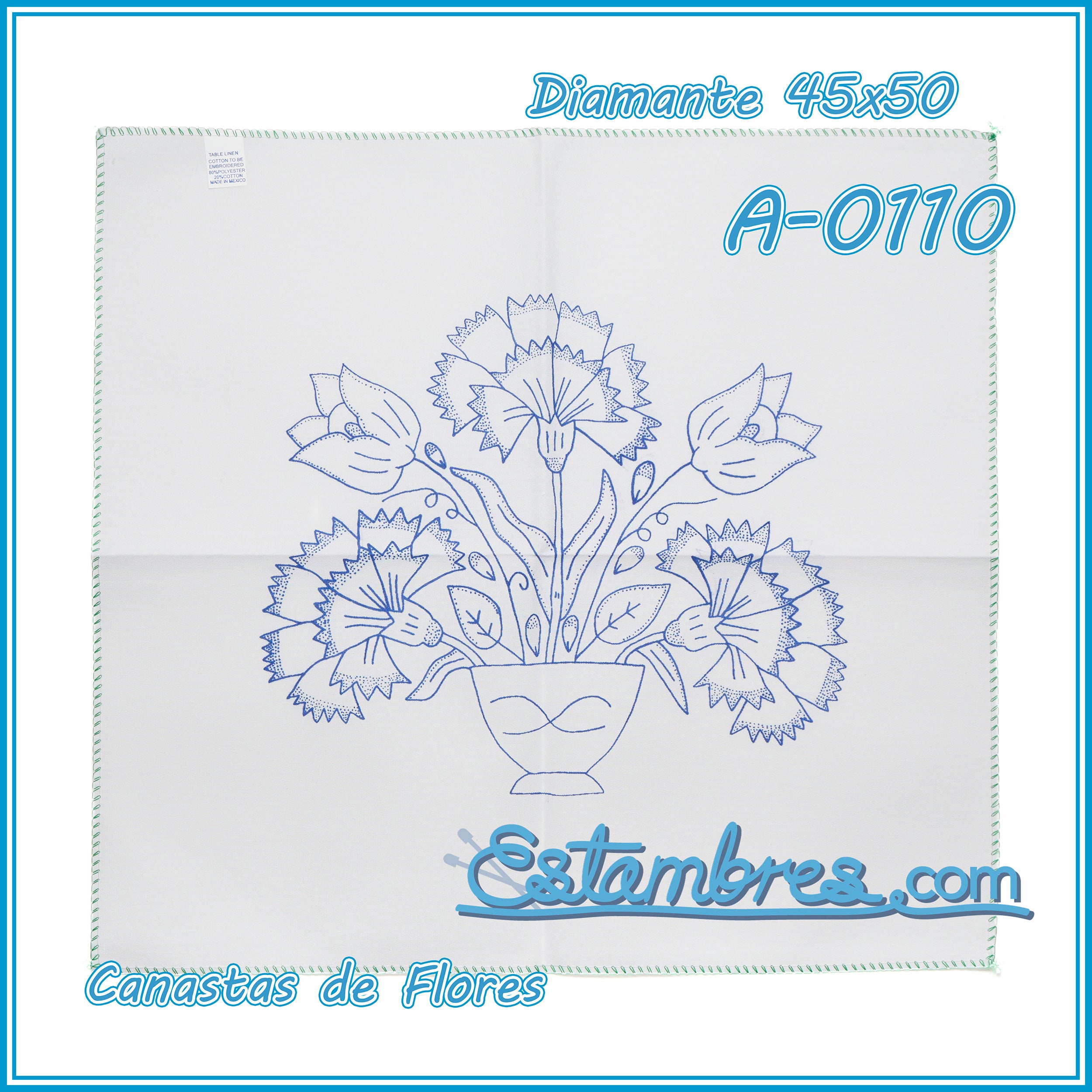 CANASTAS de FLORES - Diamante [45x50cm]