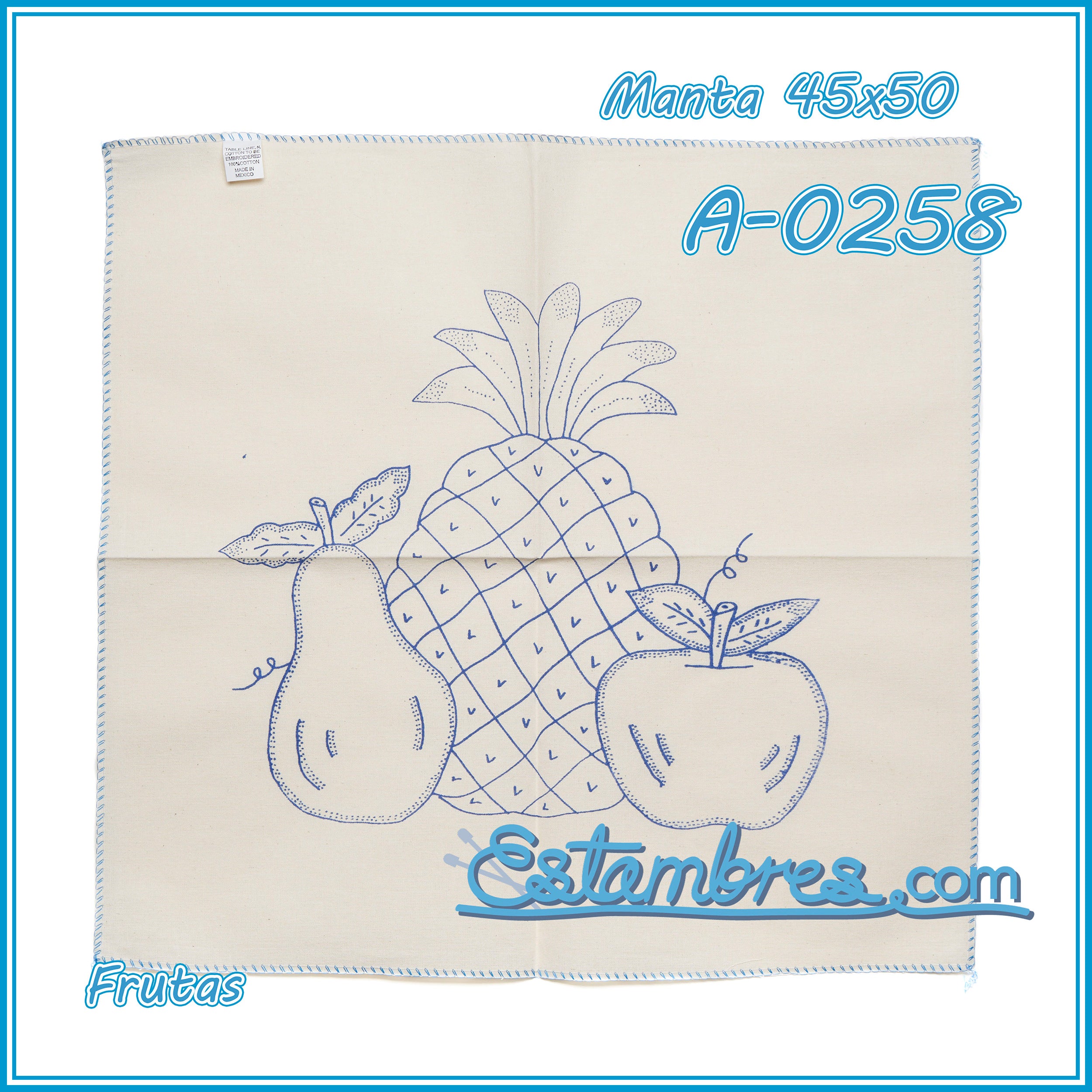 FRUTAS - Manta [45x50cm]