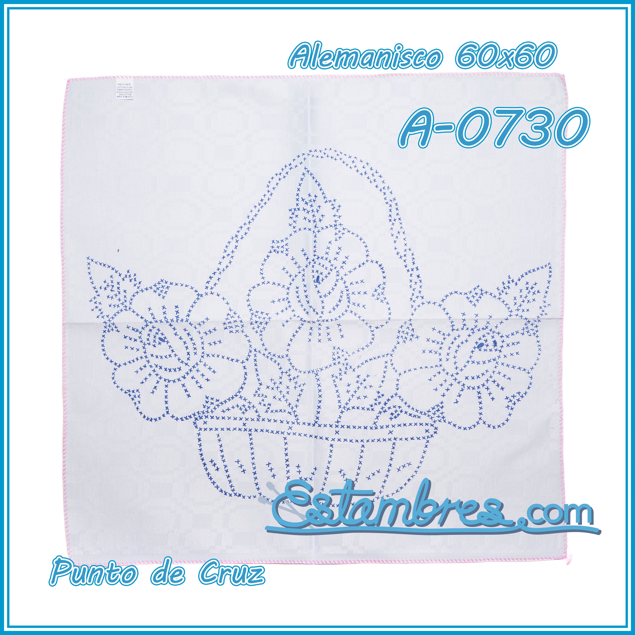 PUNTO de CRUZ - Alemanisco [60x60cm]