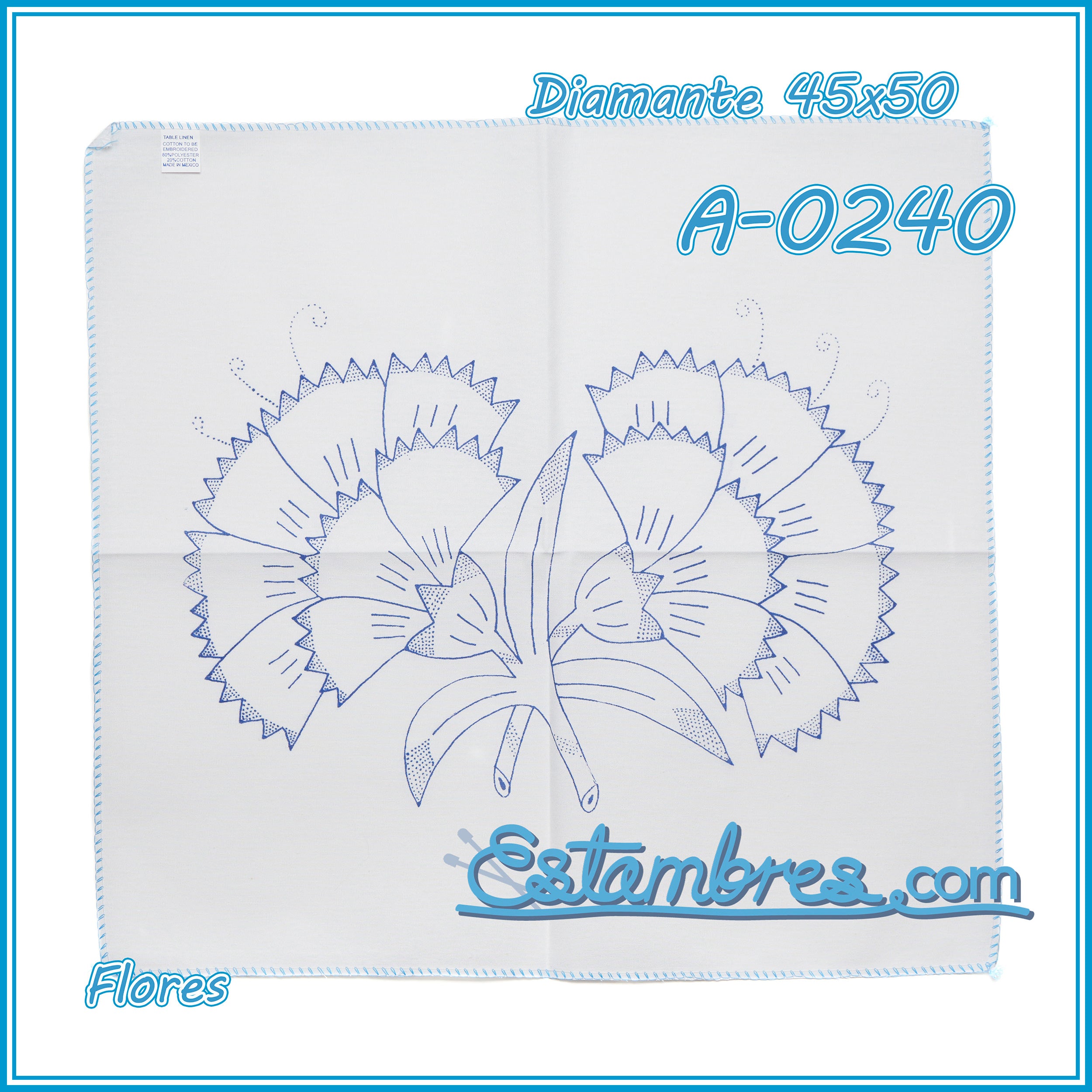 FLORES - Diamante [45x50cm]
