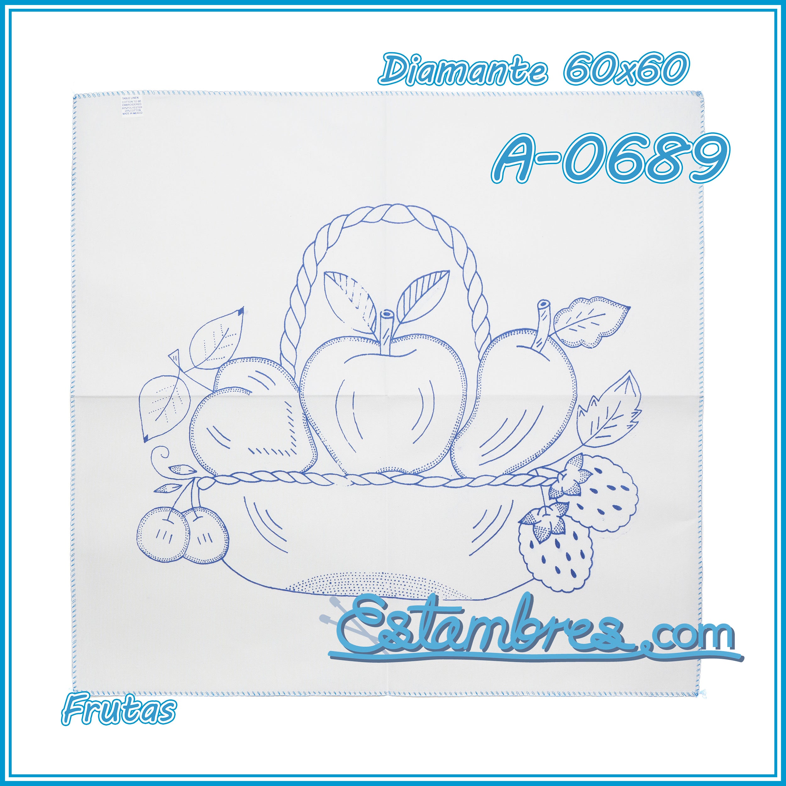 FRUTAS - Diamante [60x60cm]