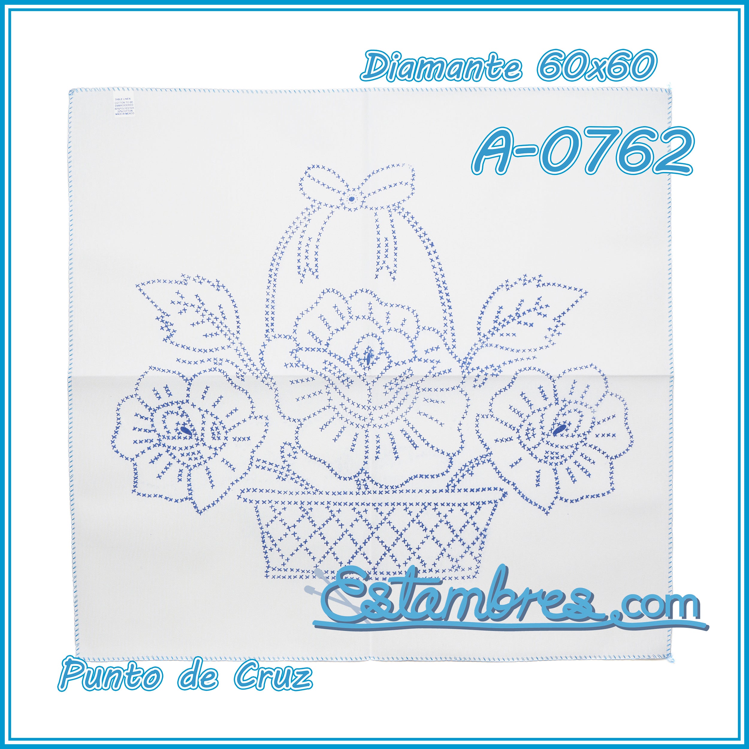 PUNTO de CRUZ - Diamante [60x60cm]