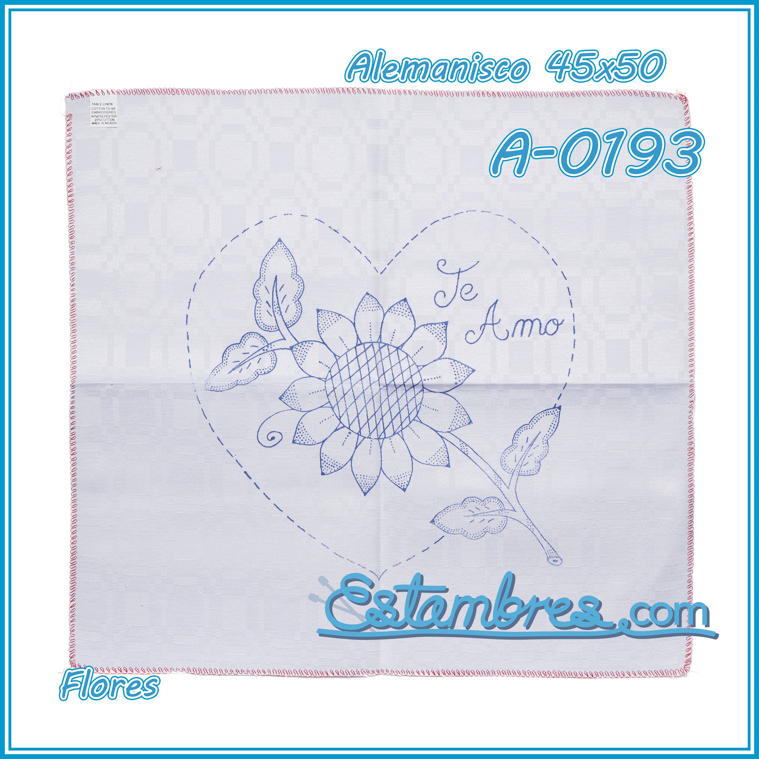 FLORES - Alemanisco [45x50cm]