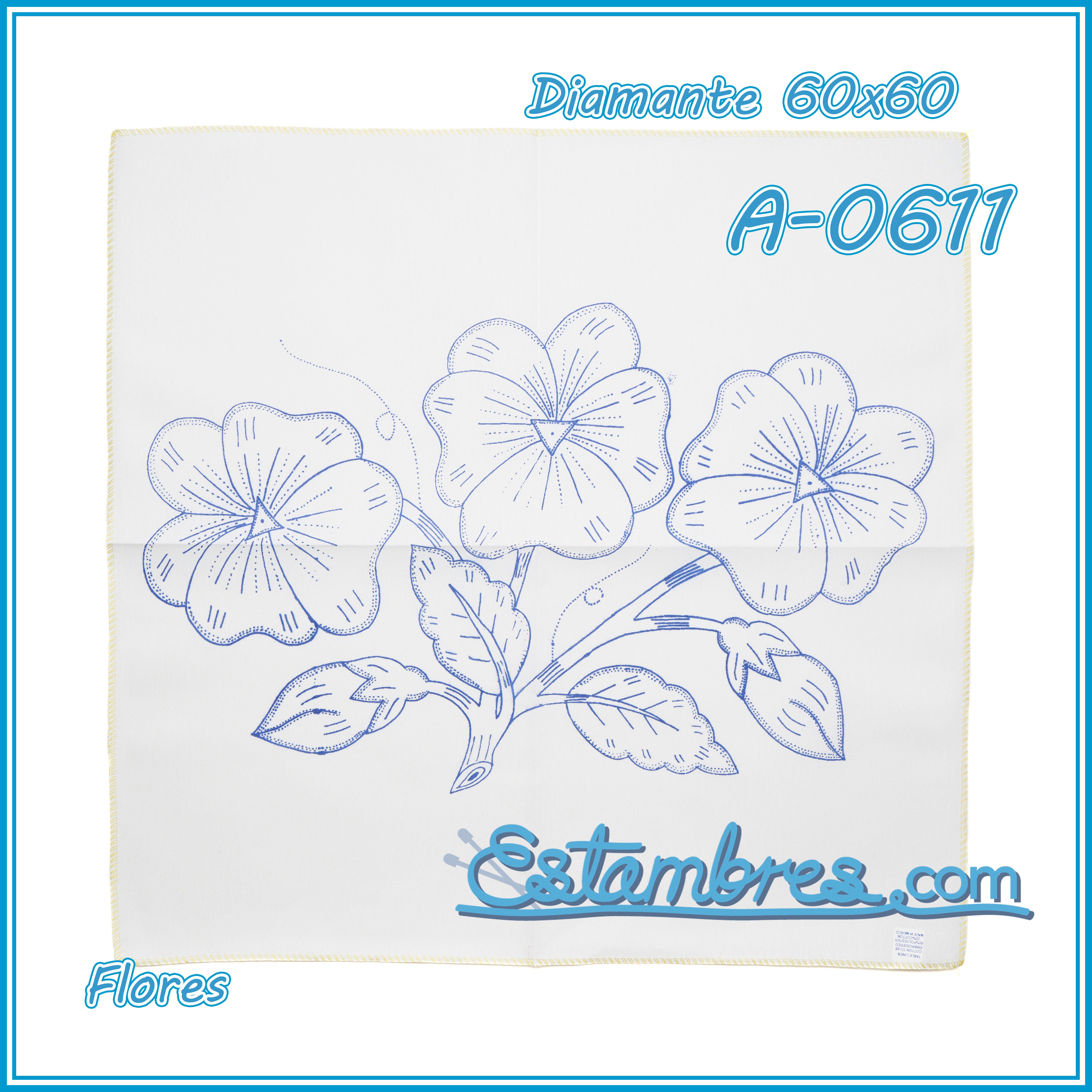 FLORES - Diamante [60x60cm]