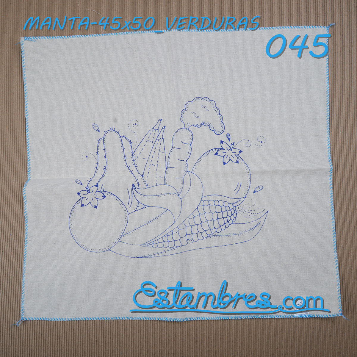 VERDURAS - Manta [45x50cm]