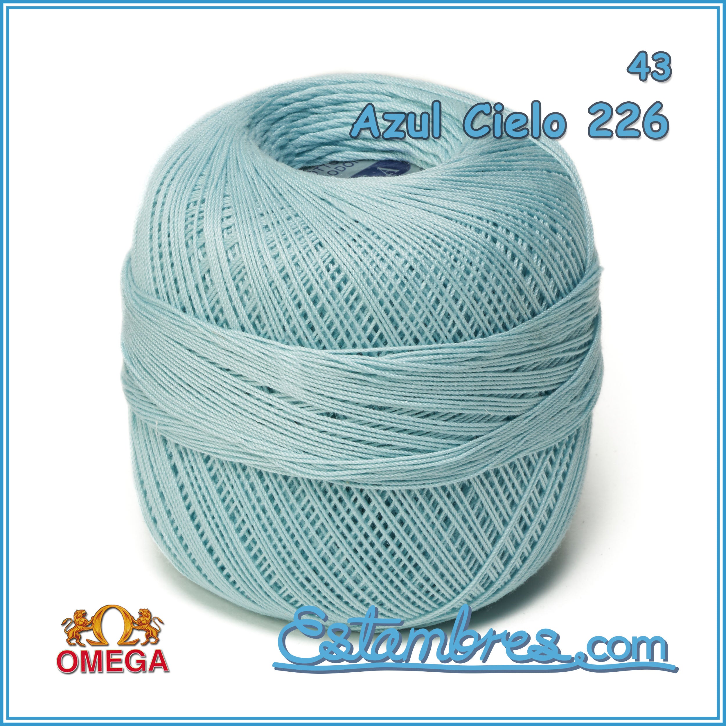 CROCHET OMEGA NO.20 [30grs]