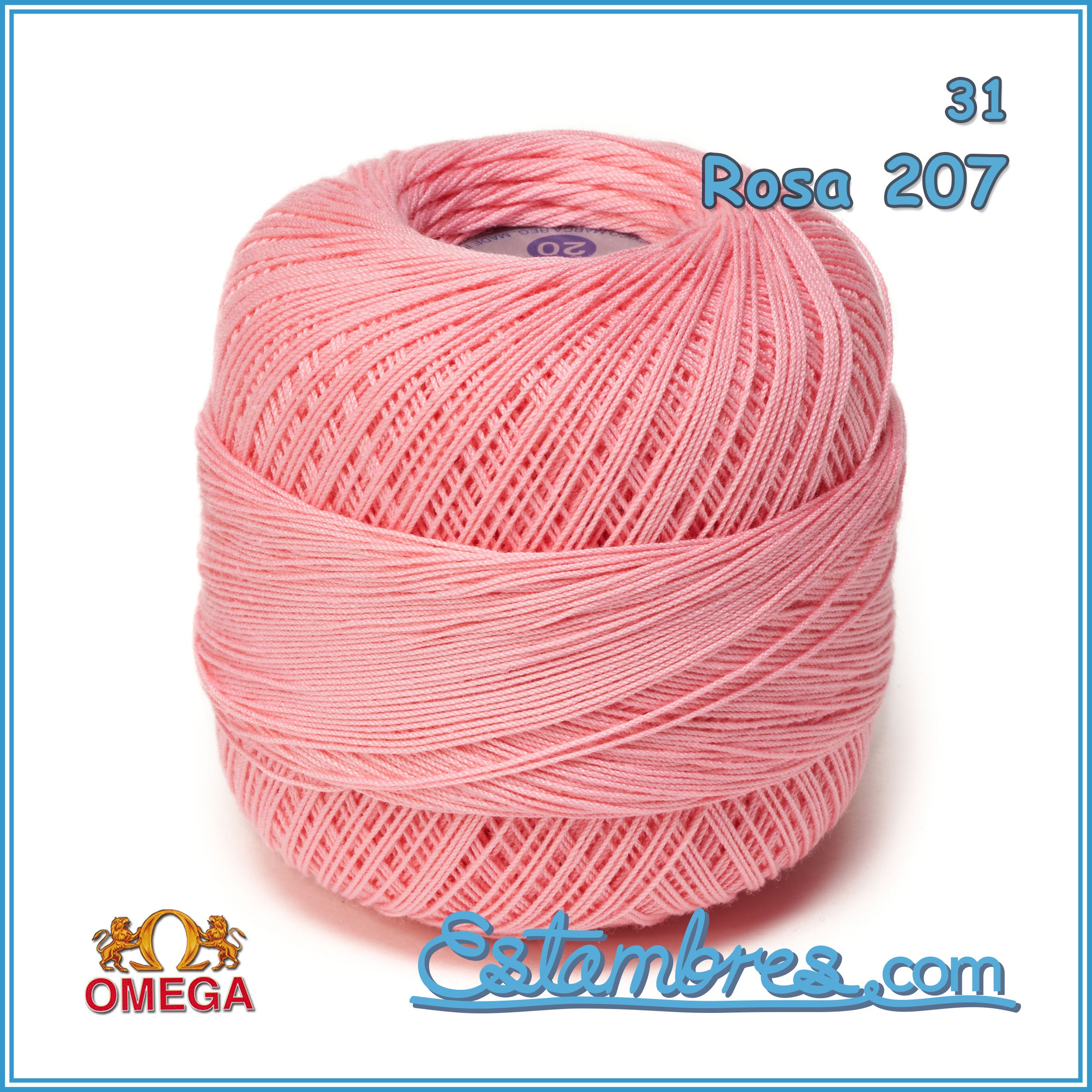 CROCHET OMEGA NO.20 [30grs]