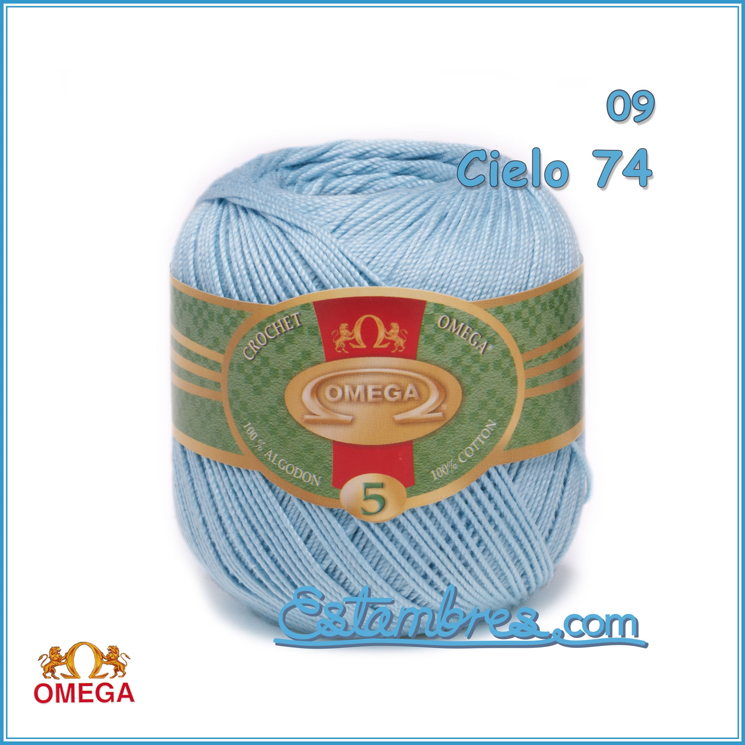 CROCHET OMEGA NO.5 [50grs]