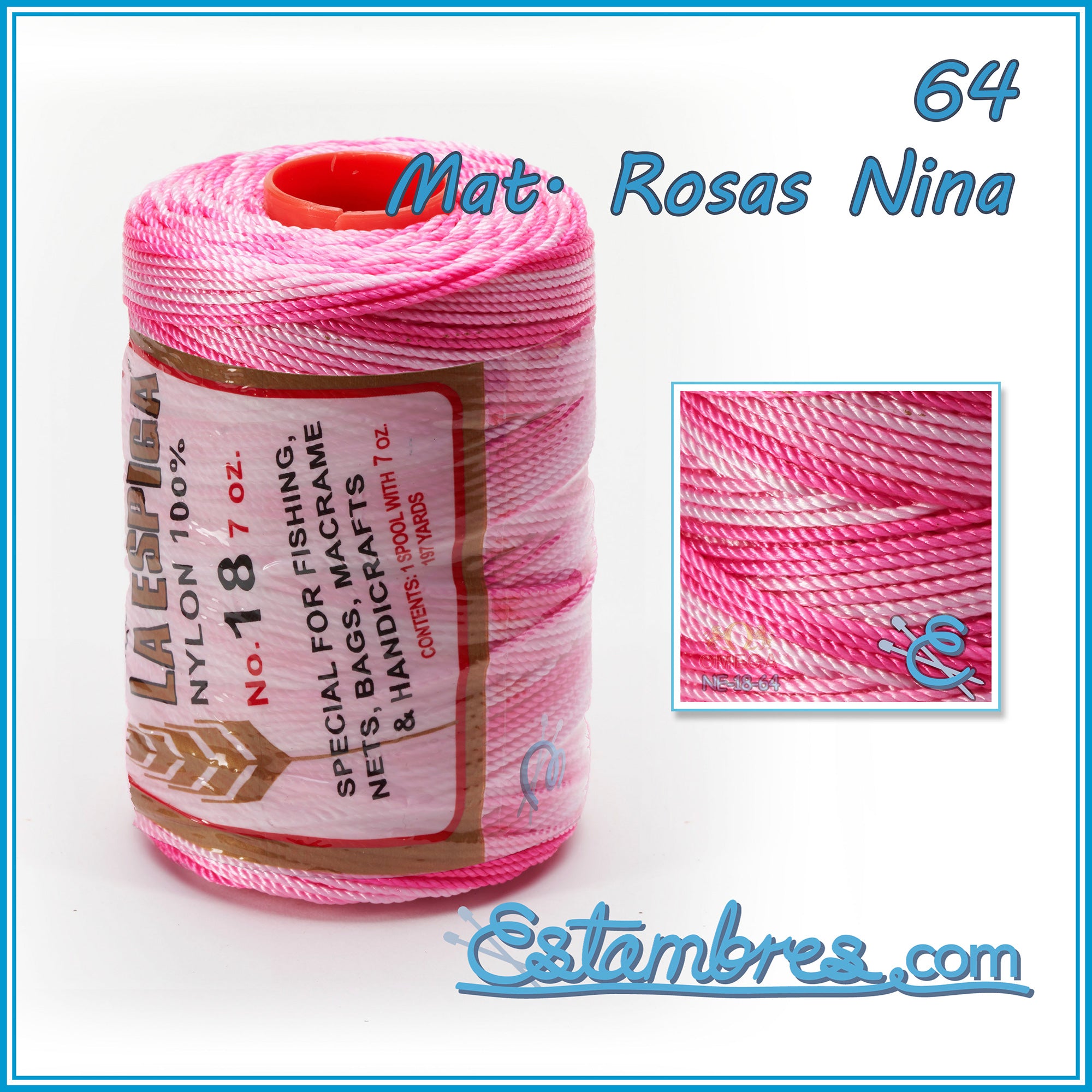 LA ESPIGA #18, #52 ROSA 200g – MilArt Marroquin