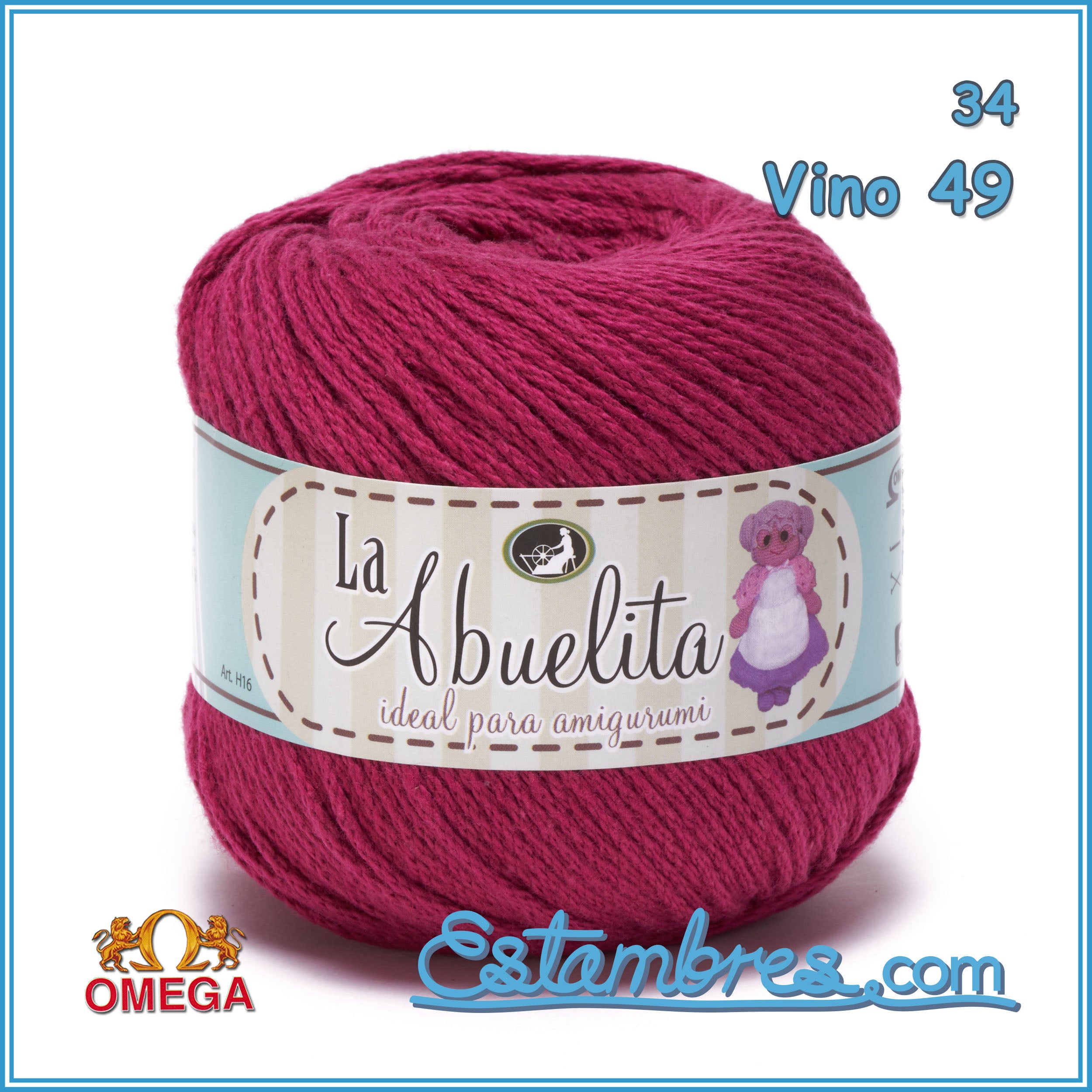 LA ABUELITA OMEGA #38 ROSA MEXICANO 50g – MilArt Marroquin