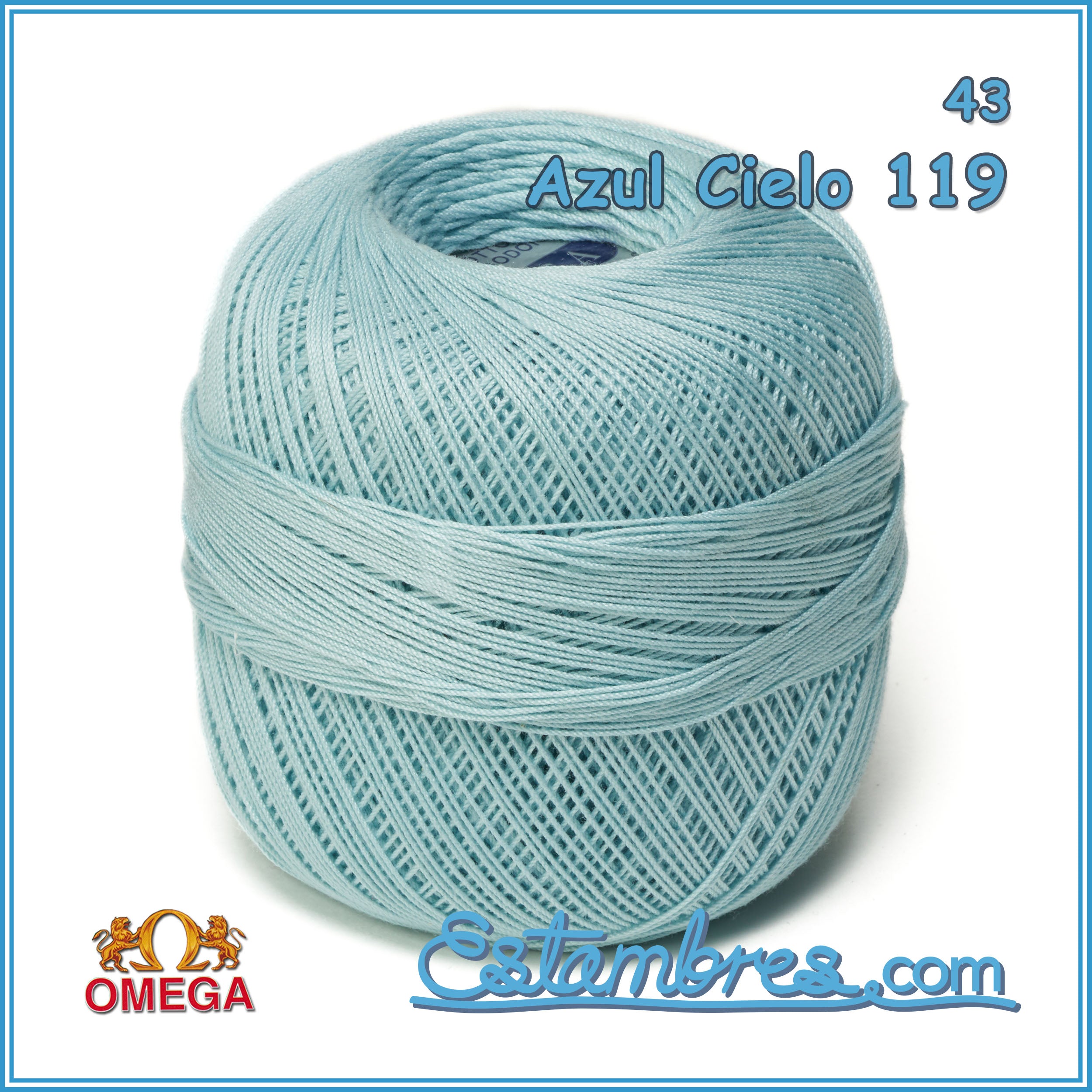 CROCHET OMEGA NO.10 [30grs]