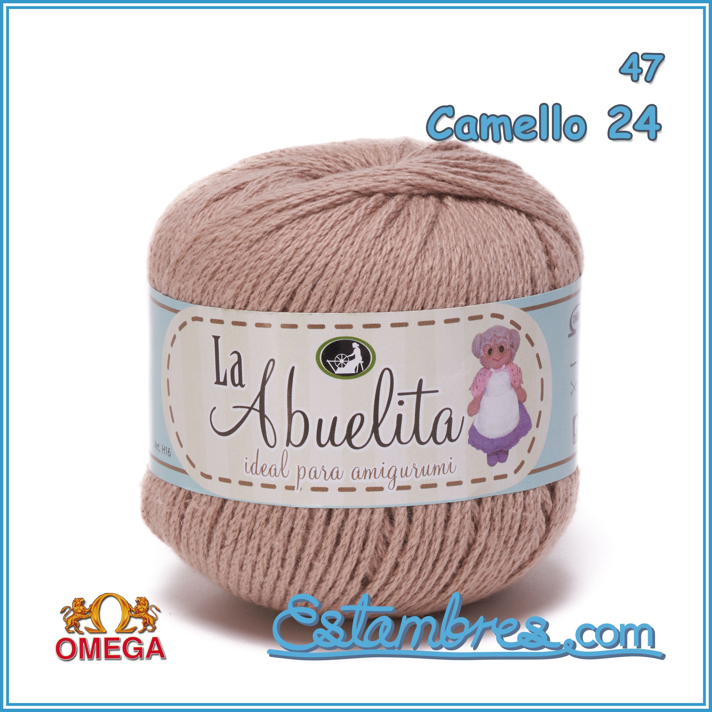 Abuela No.6,Cotton Omega 100% Mercerized Cotton Yarn, Cotton Abuela Thread  Soft